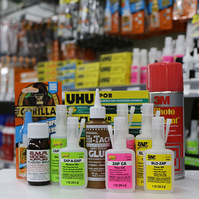 Which adhesive to use for which material