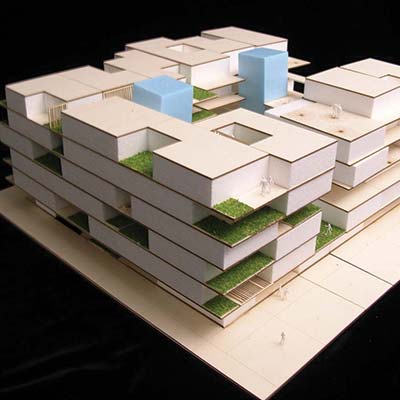Curved and folded Finnboard forms on a Finnboard base