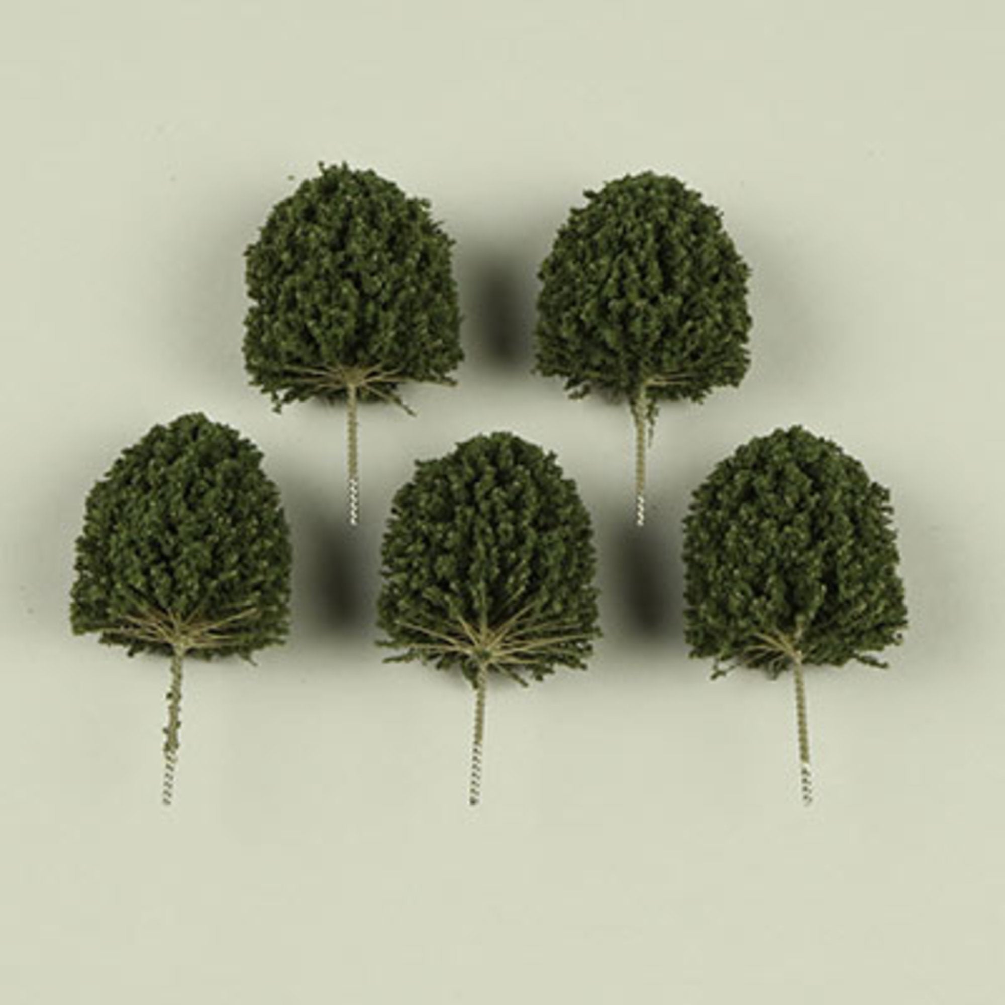 Dark green string & wire tree packs - 6-8mm (10 pcs)