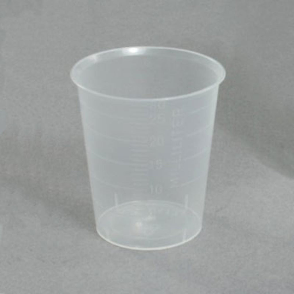 Measuring cup 25ml (10 pcs)