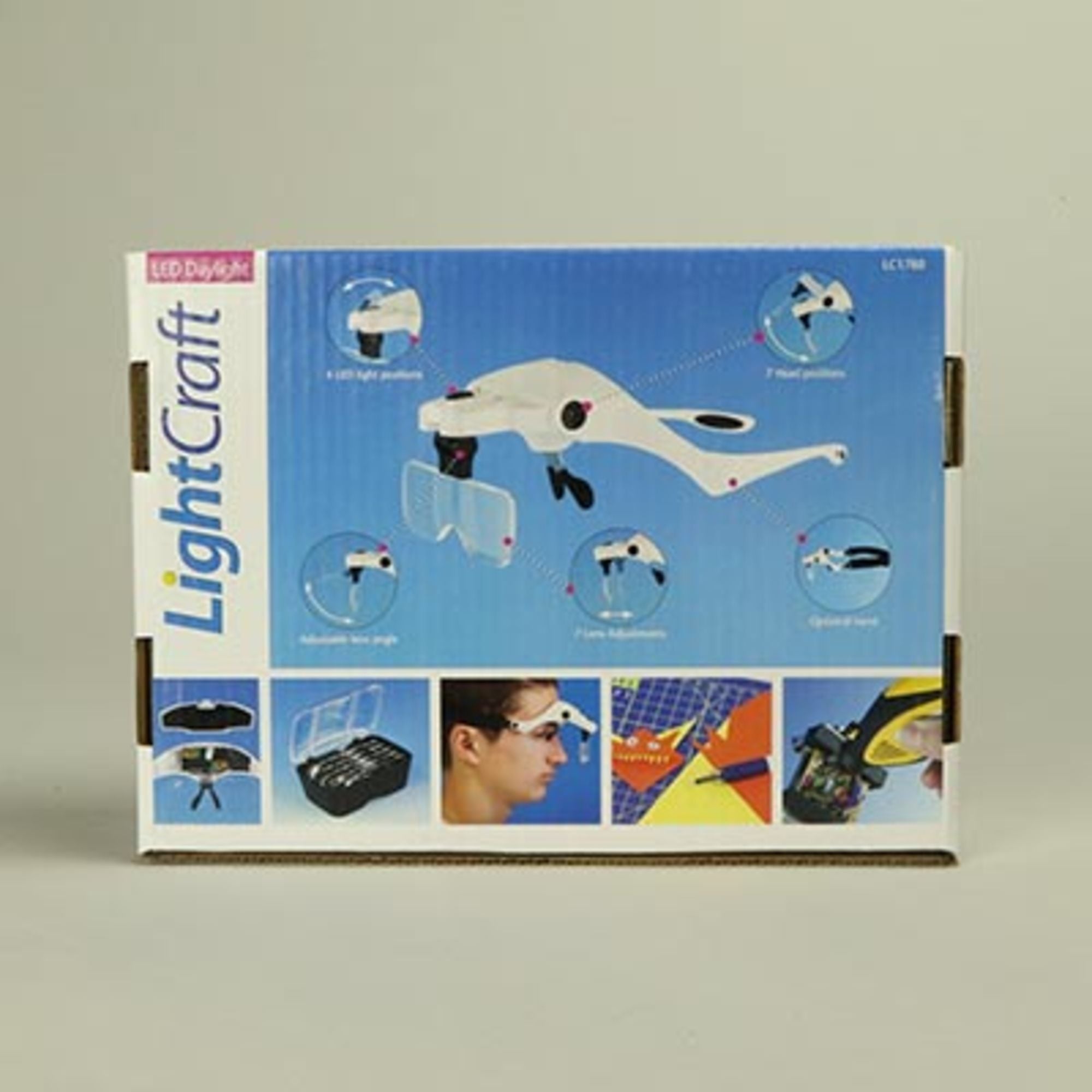 Headband Magnifier with LED Light