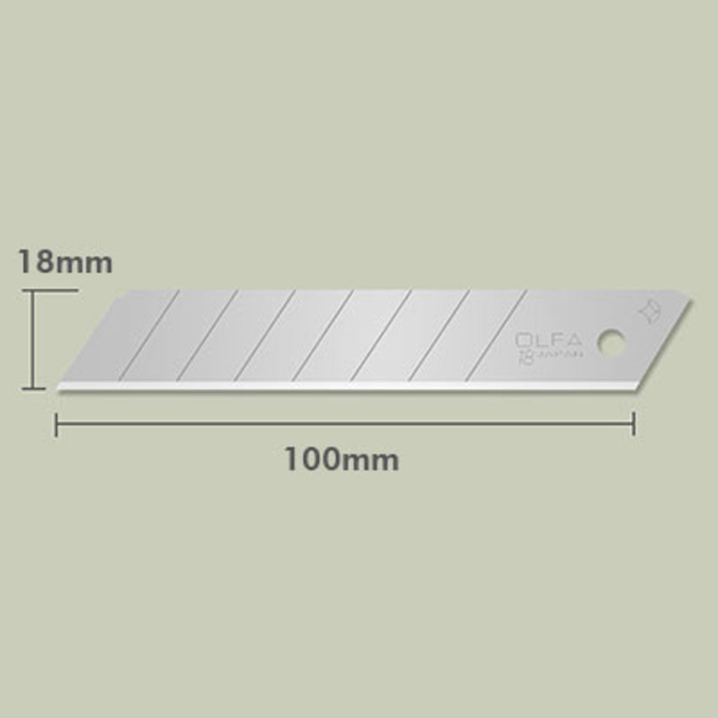 Retractable knife, Olfa heavy duty spare blades