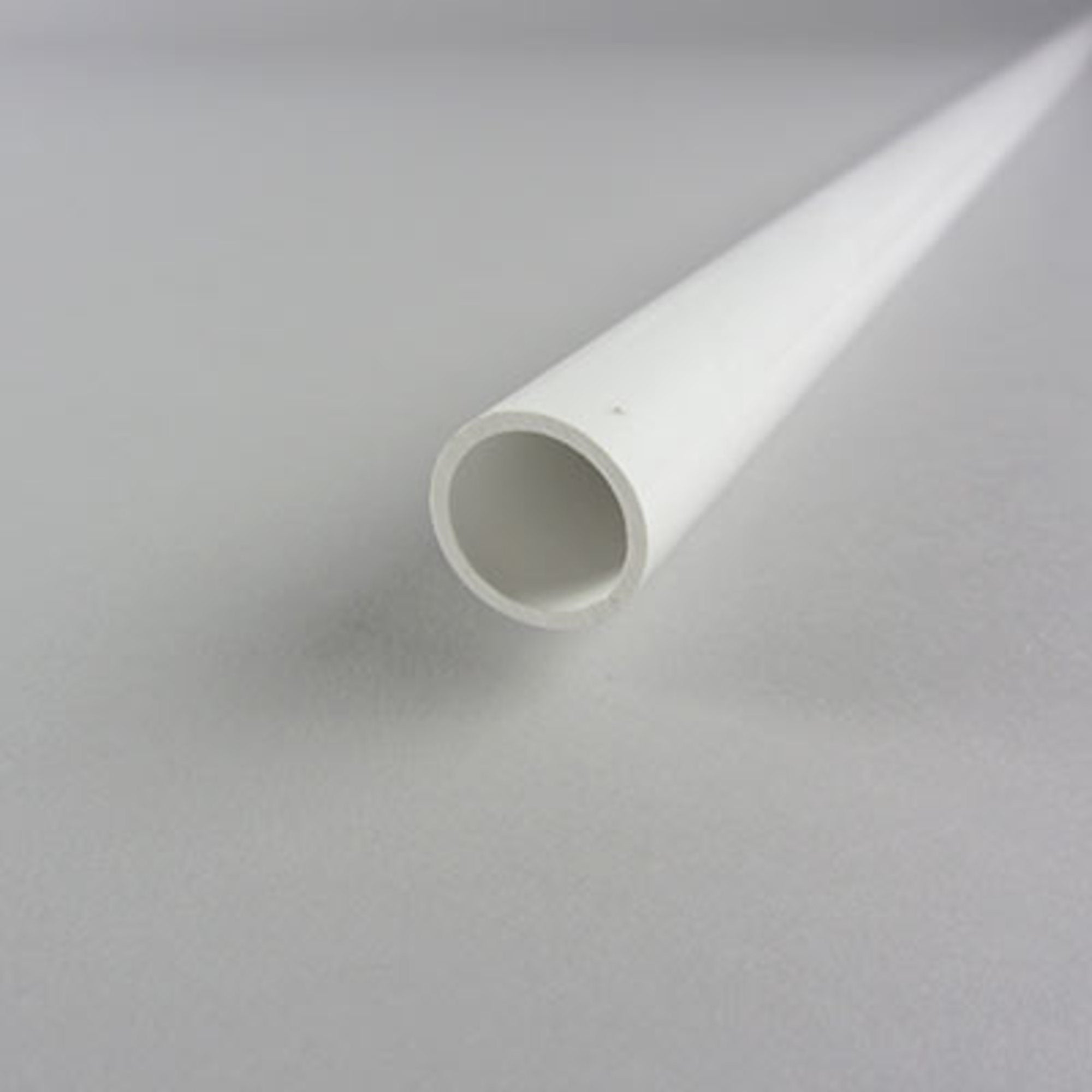 Butyrate Round Tube White - 2.4mm