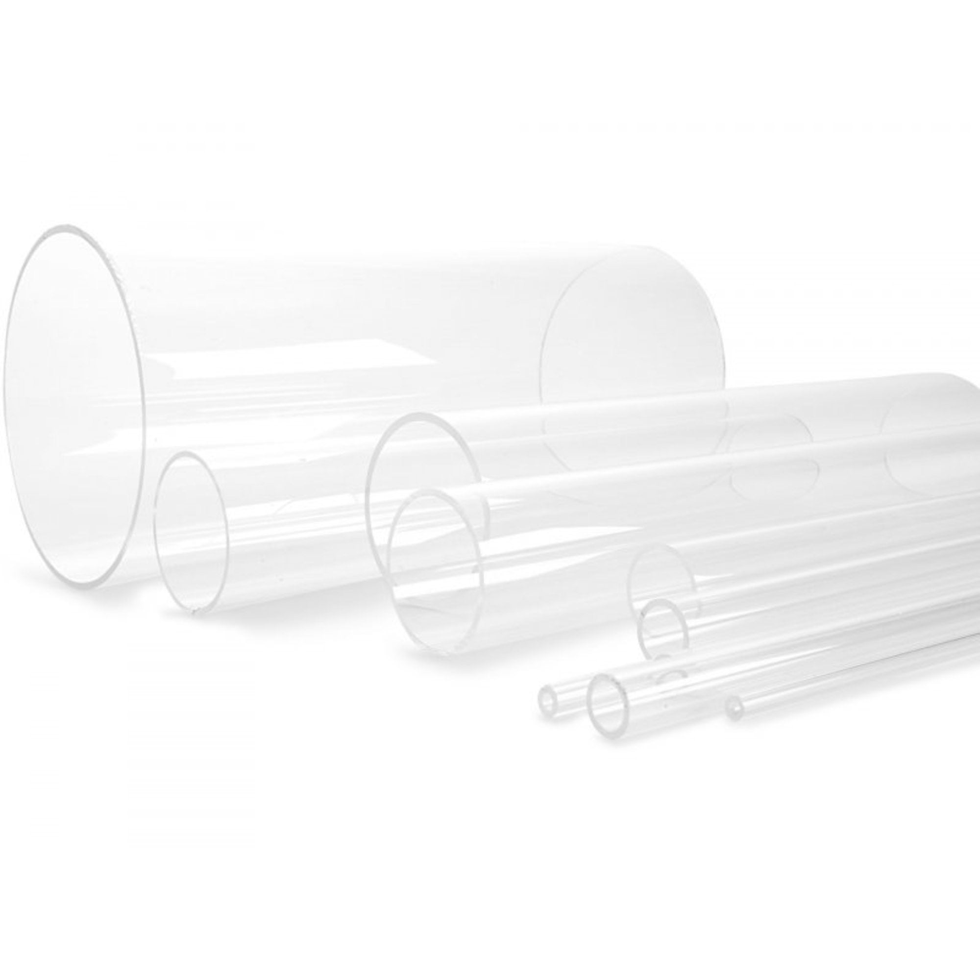 Clear Acrylic Round Tube 25  330mm