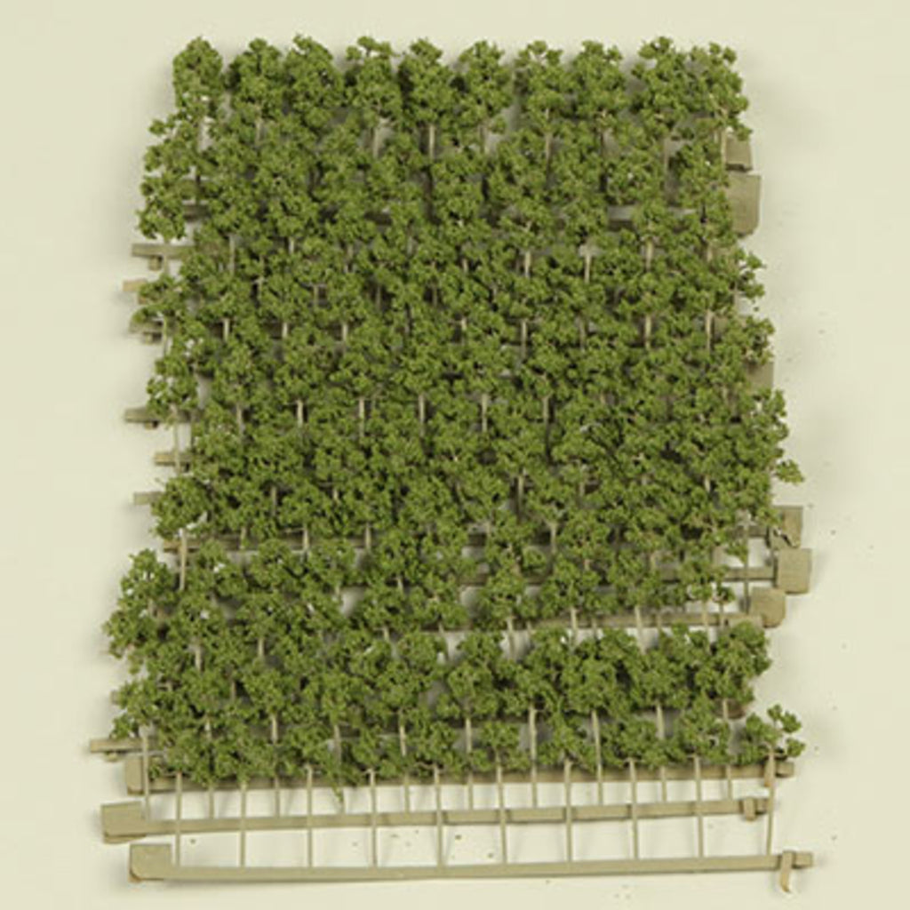 Medium Green Etched Tree Packs - 6mm (300 pcs)