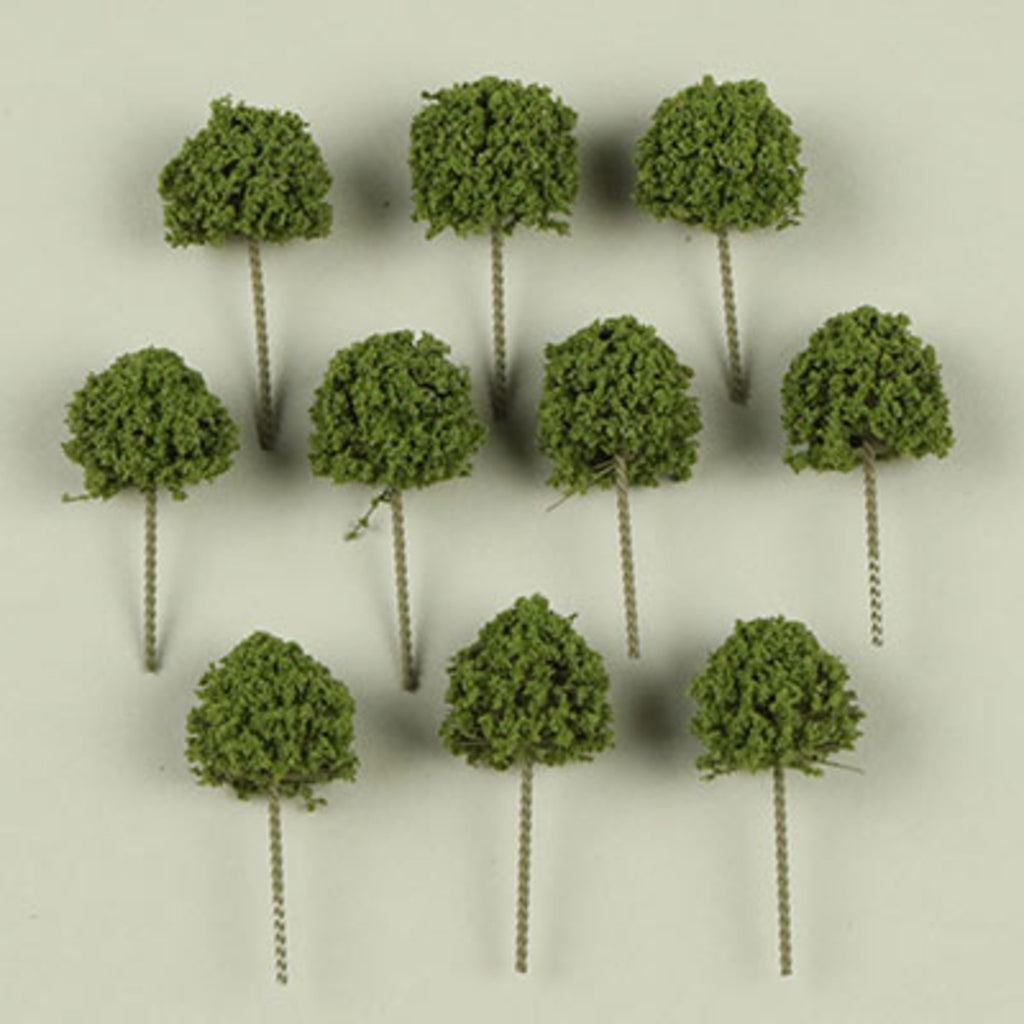 Medium Green String & Wire Tree packs - 6-8mm (10 pcs)