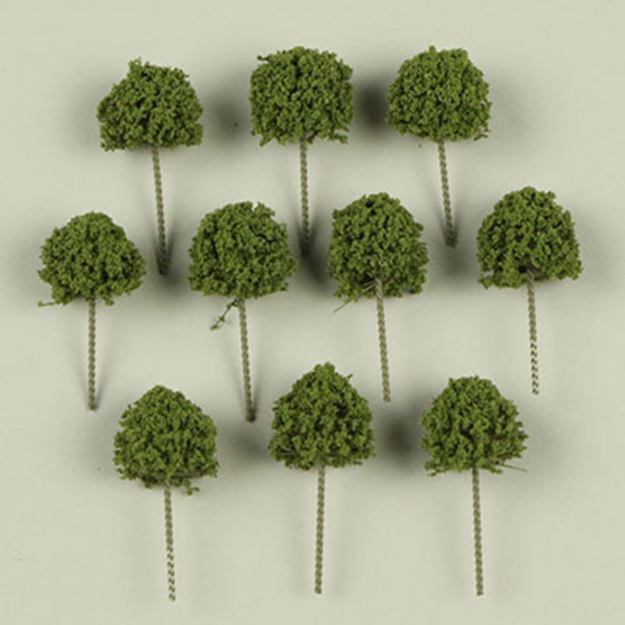 Medium Green String & Wire Tree packs - 6-8mm (10 pcs)