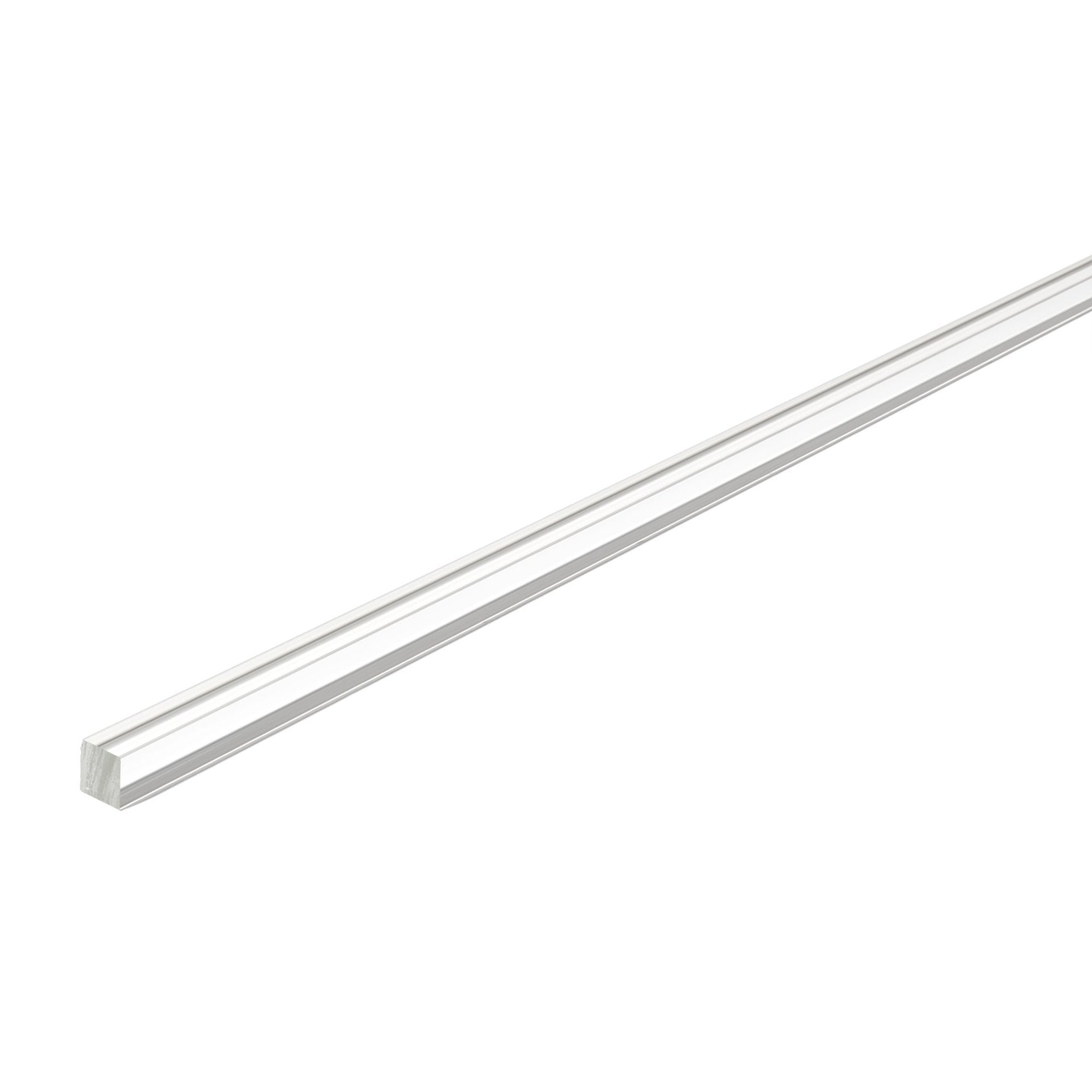 Clear Square Rod - 3.0  3.0  1000mm