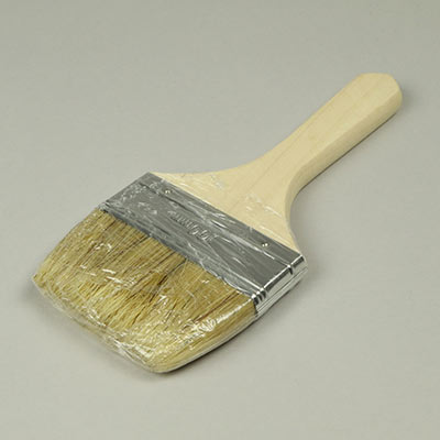 Brush Natural Bristles Plastic Handle