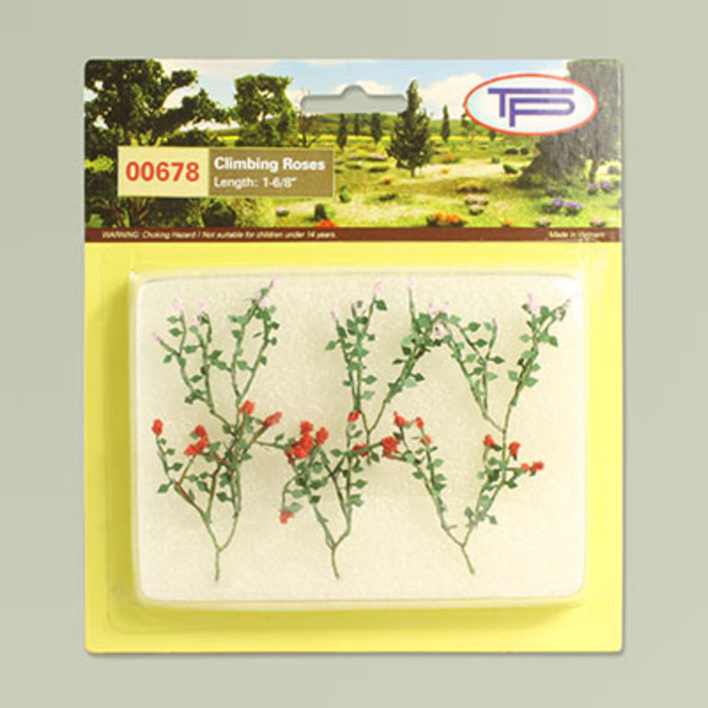 Roses 40mm high (6 pcs)
