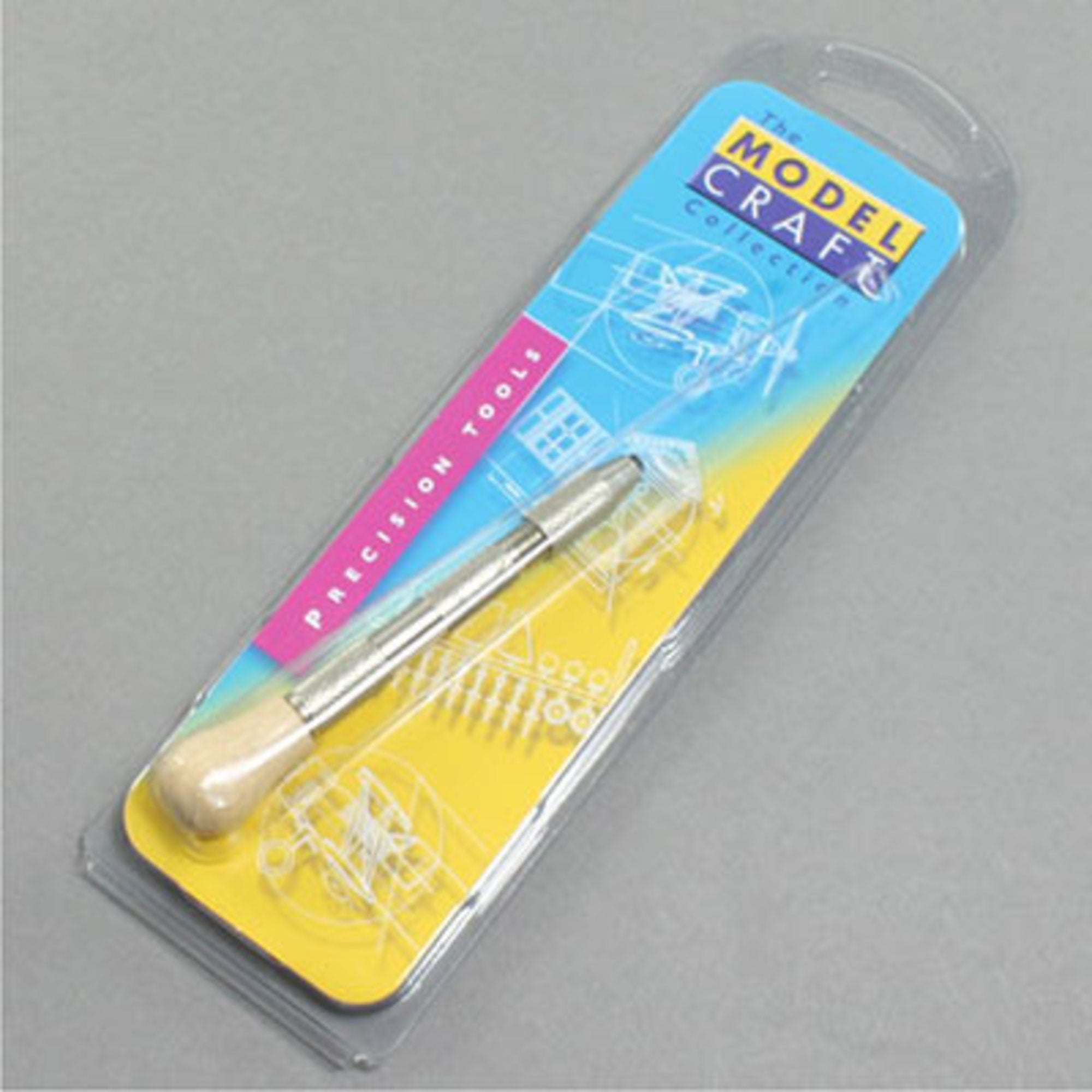 Pin vice 4 jaw/ wood handle