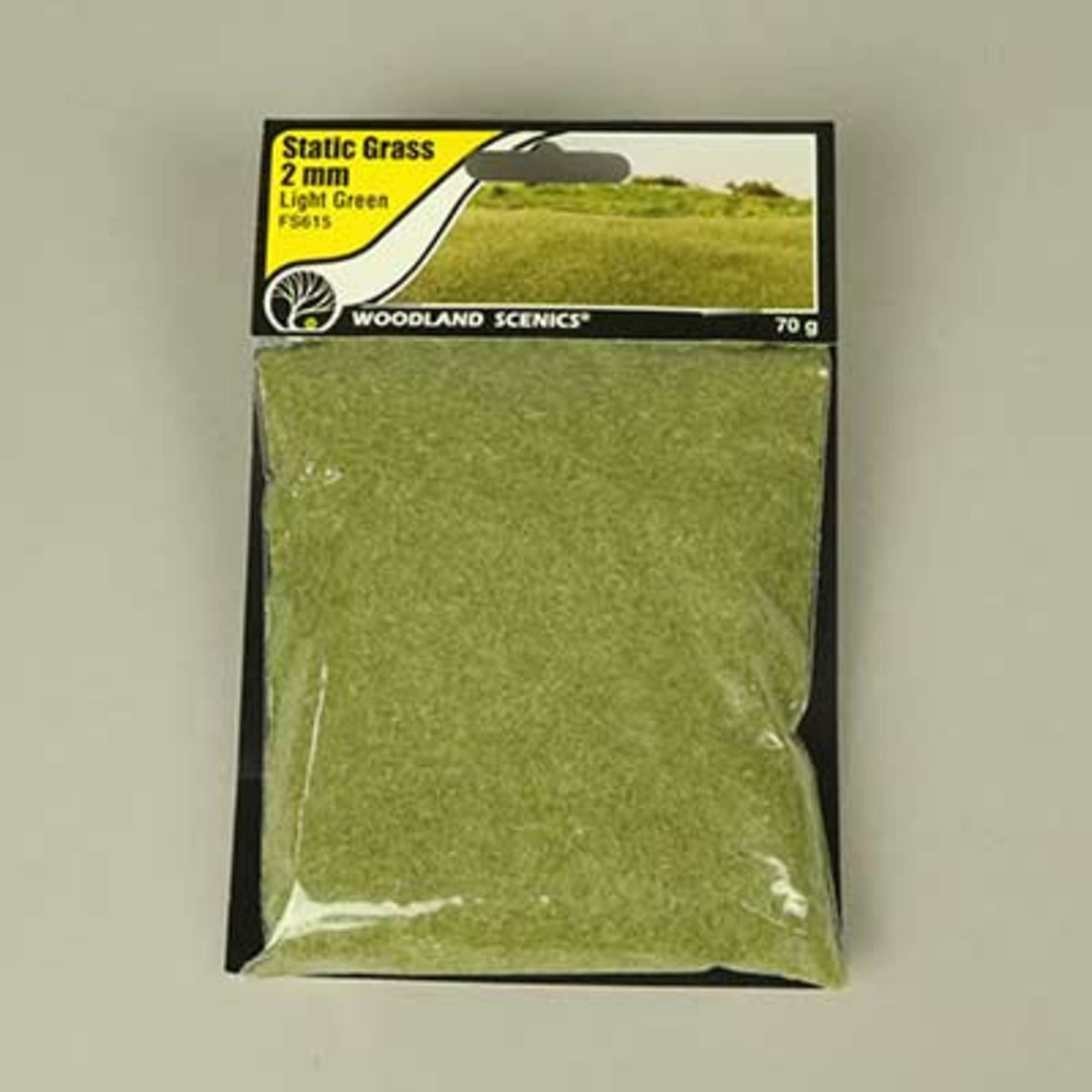 Static grass light green - 2.0mm