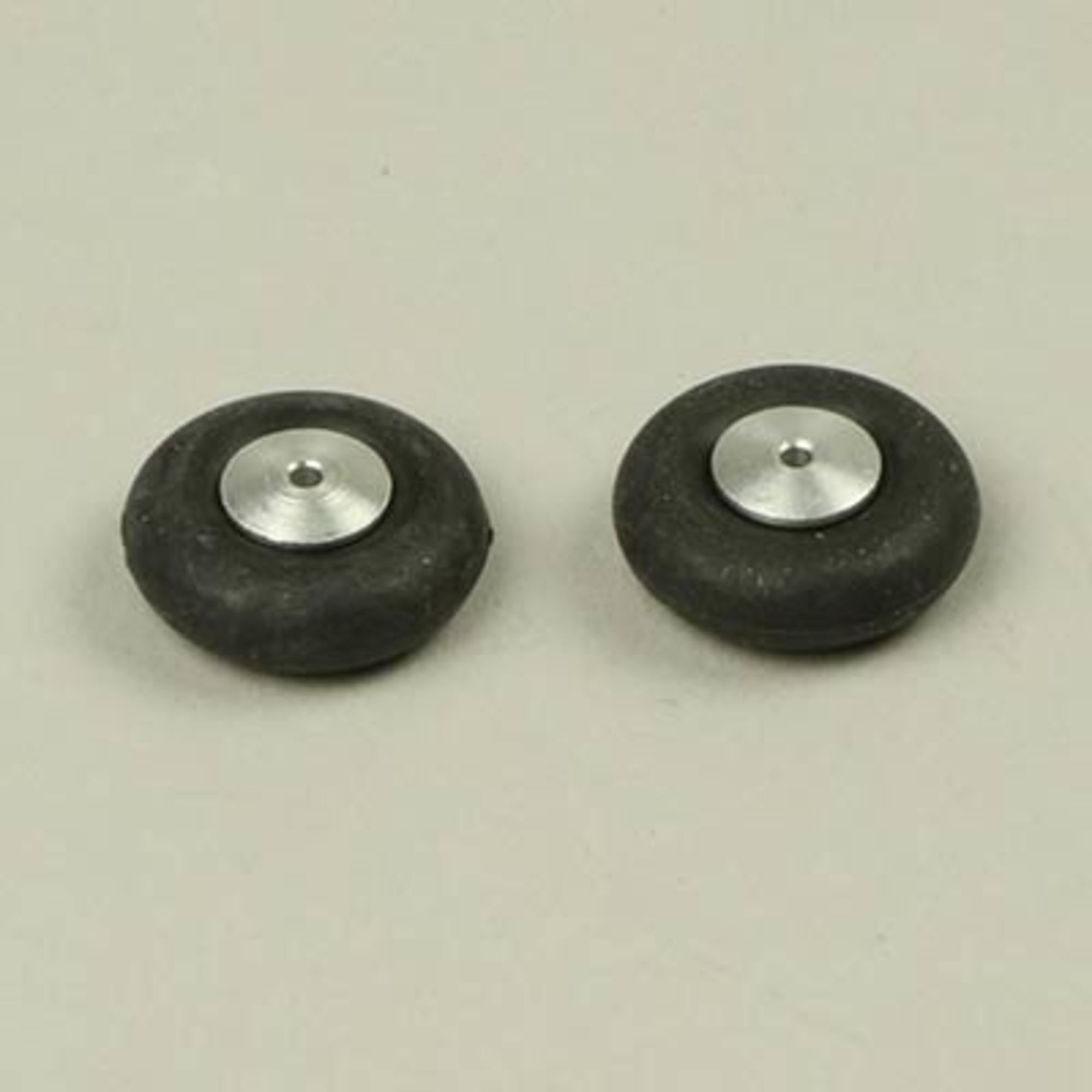 Black tyre wheels 18mm (2 pcs)