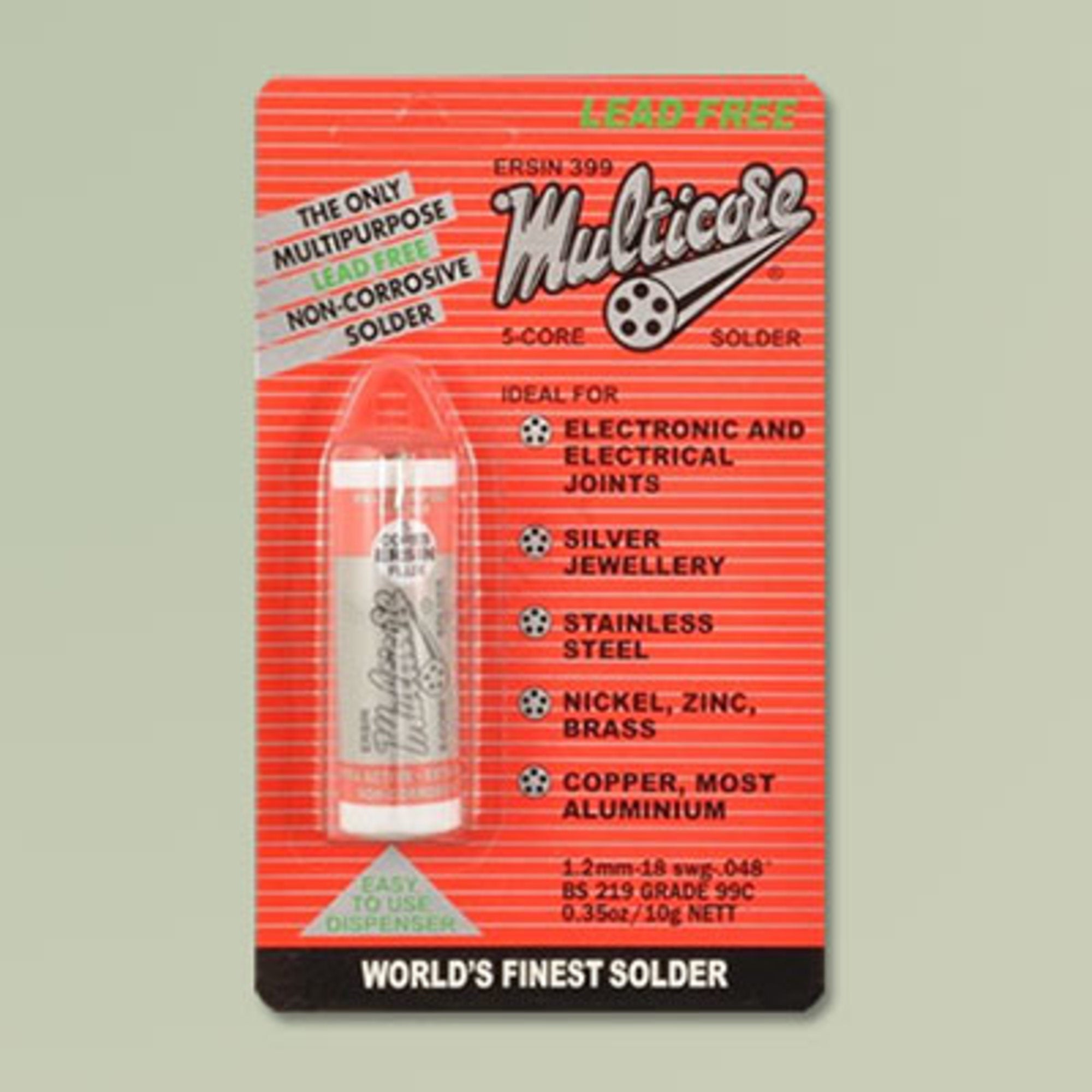 Solder, multicore lead free 10g