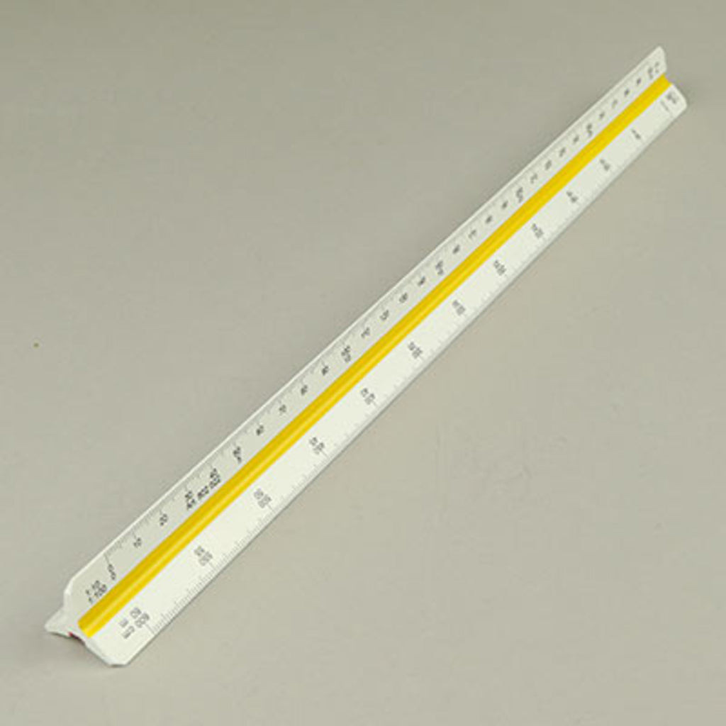 Scale rule, triangular 300mm