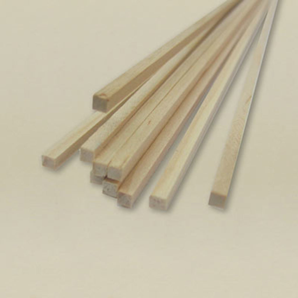 Spruce Square Rod Packs - 1.5mm (10 pcs)