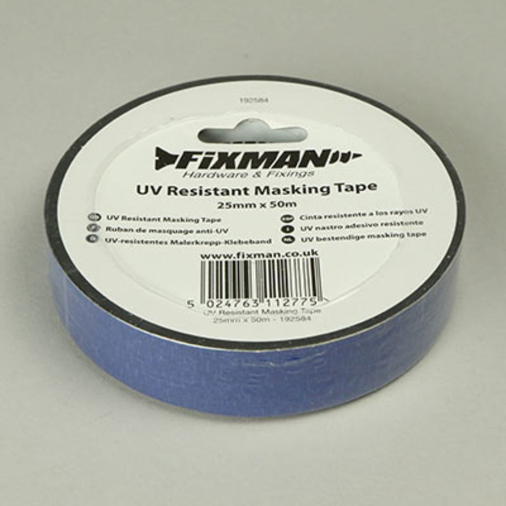 Masking Tape 25mm  50m UV-Resistant