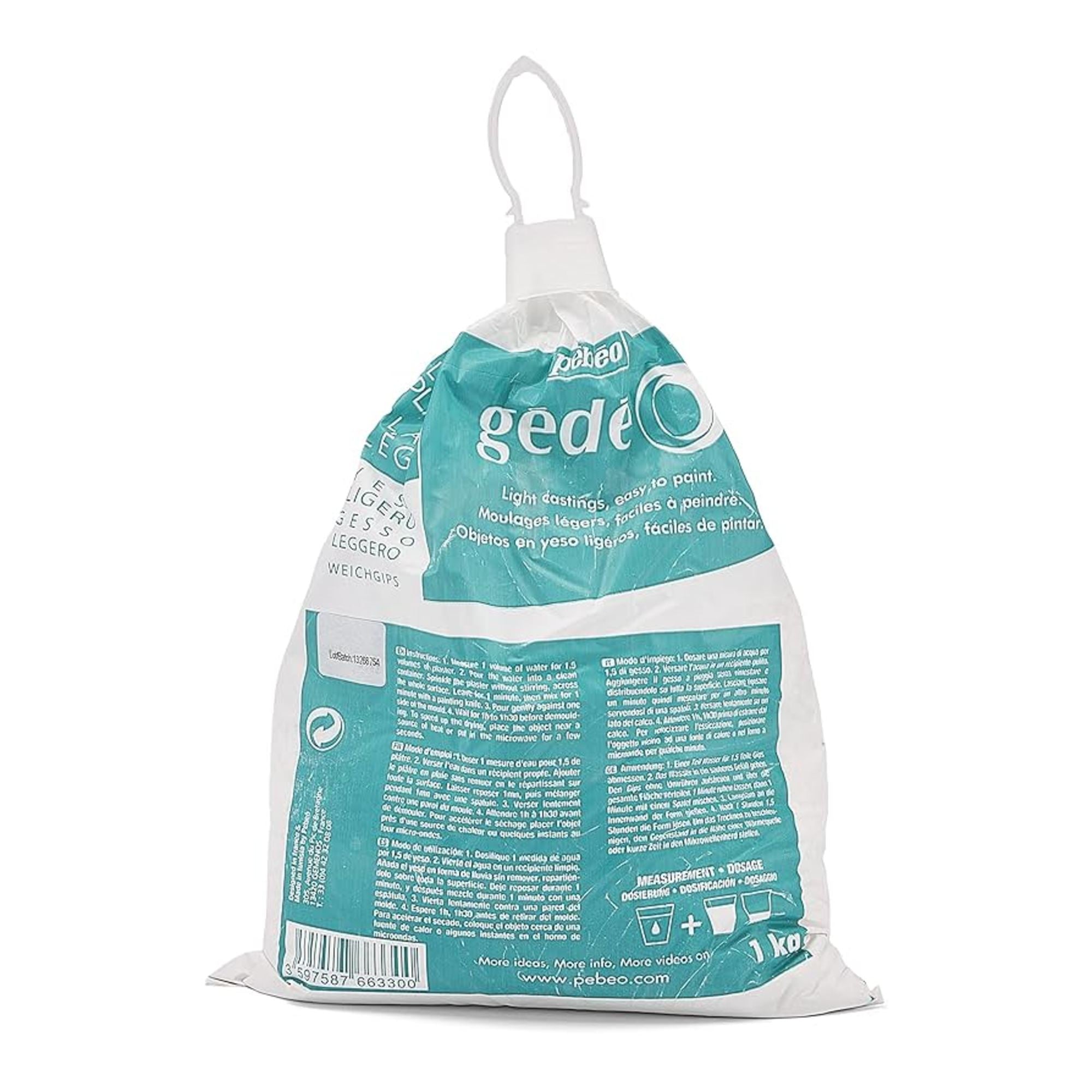 Gedeo light plaster 1kg