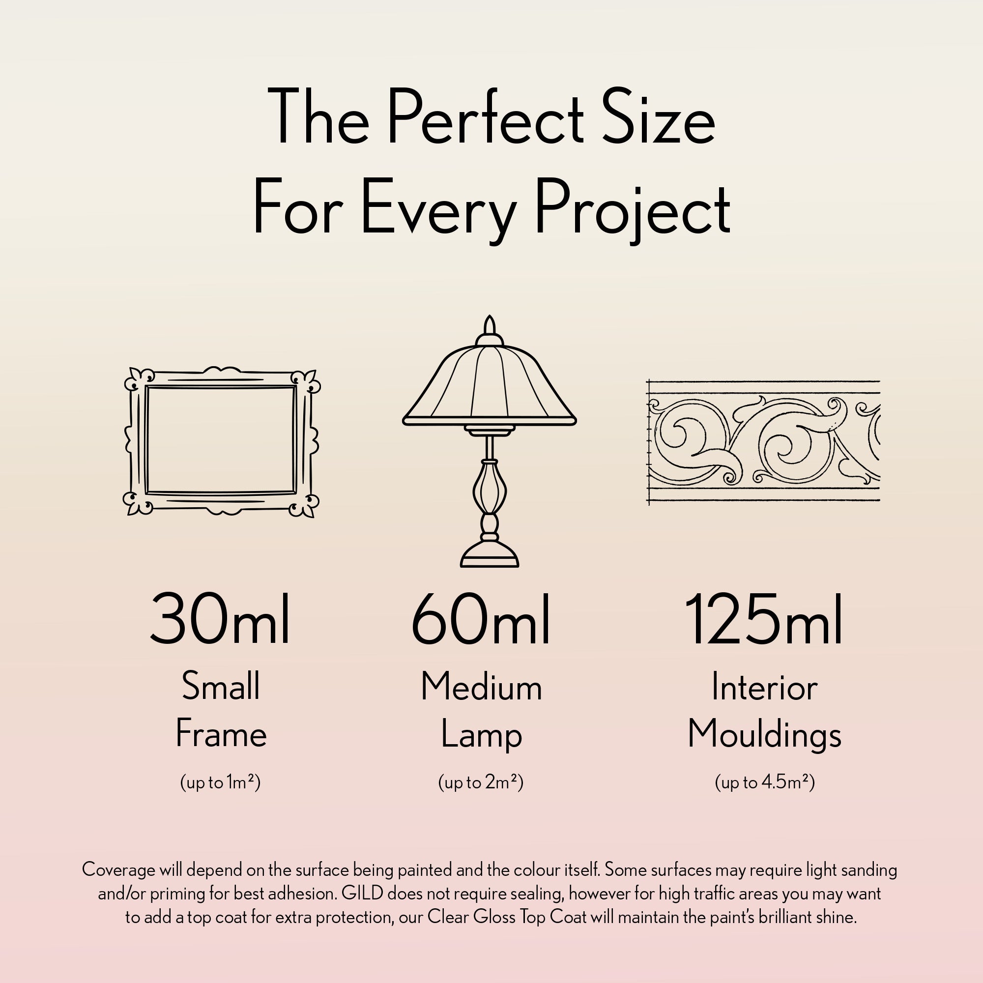 GILD Acrylic Gilding Enamel Paint, Copper (30ml Jar)