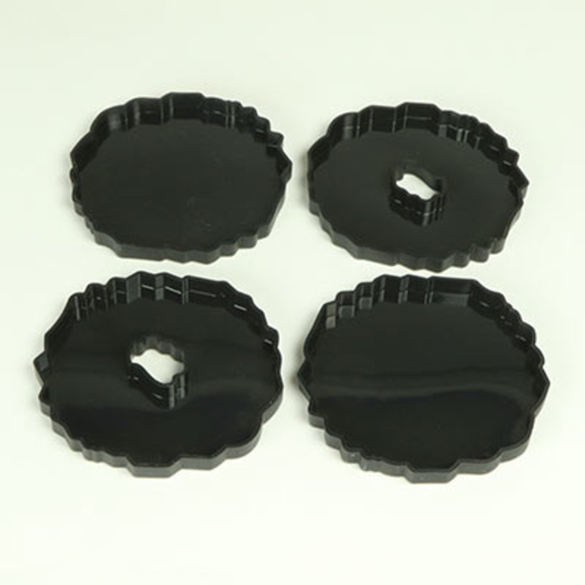 Silicone moulds - geode coasters