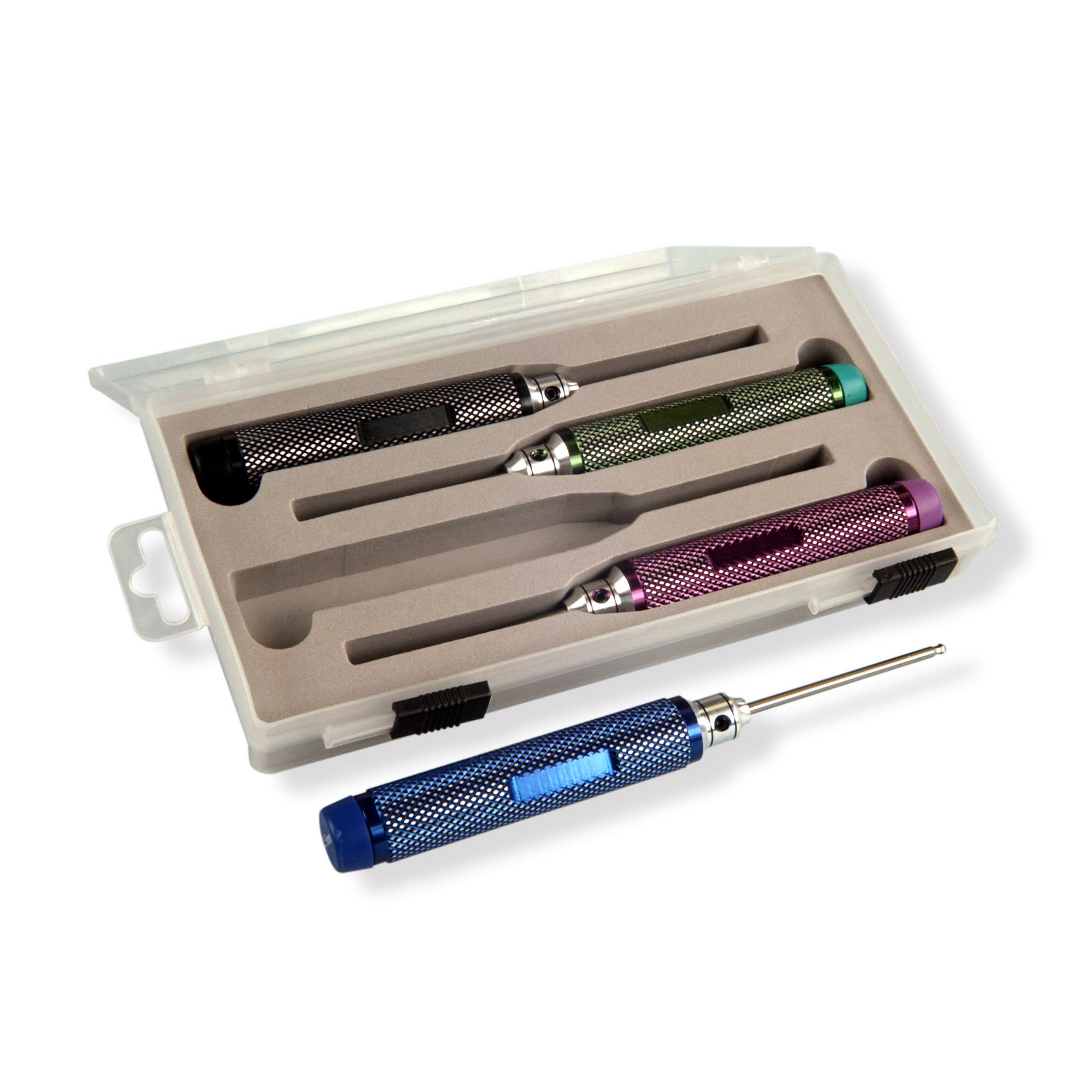 Hex Driver 4 Piece Ball/End Deluxe Set