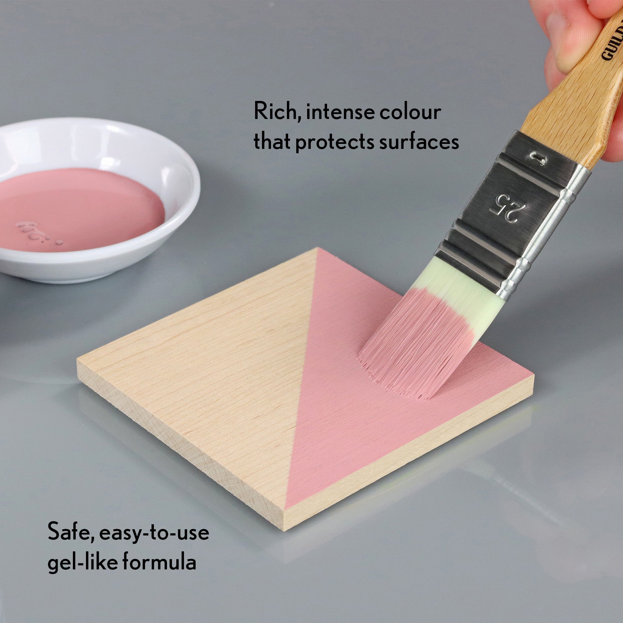 Bleo Gel Paint, Dusty Rose (100ml)