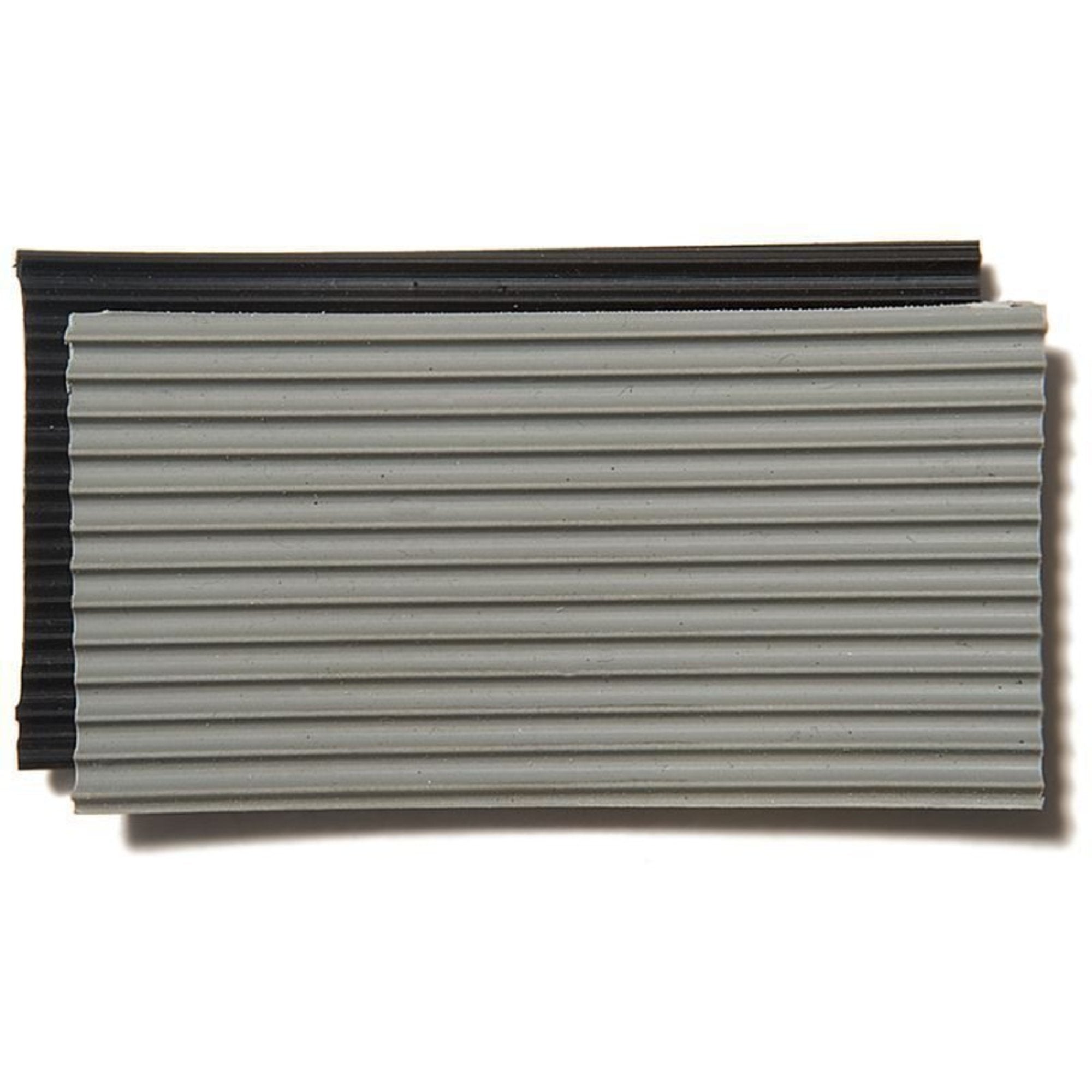 Corrugated Rubber, Black