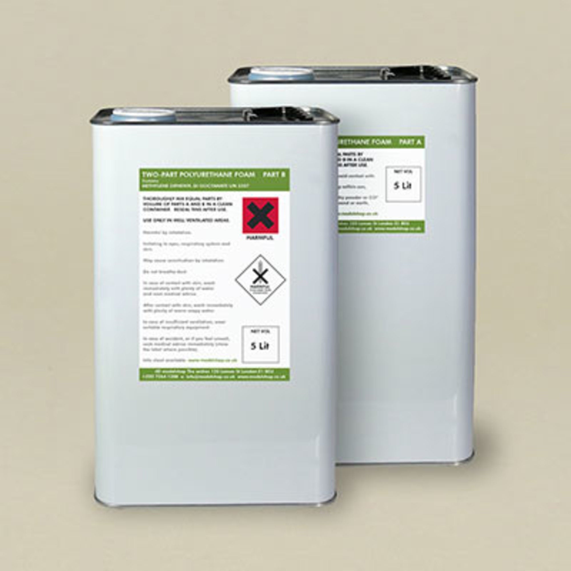 Two-Part Polyurethane Foam 2kg Kit