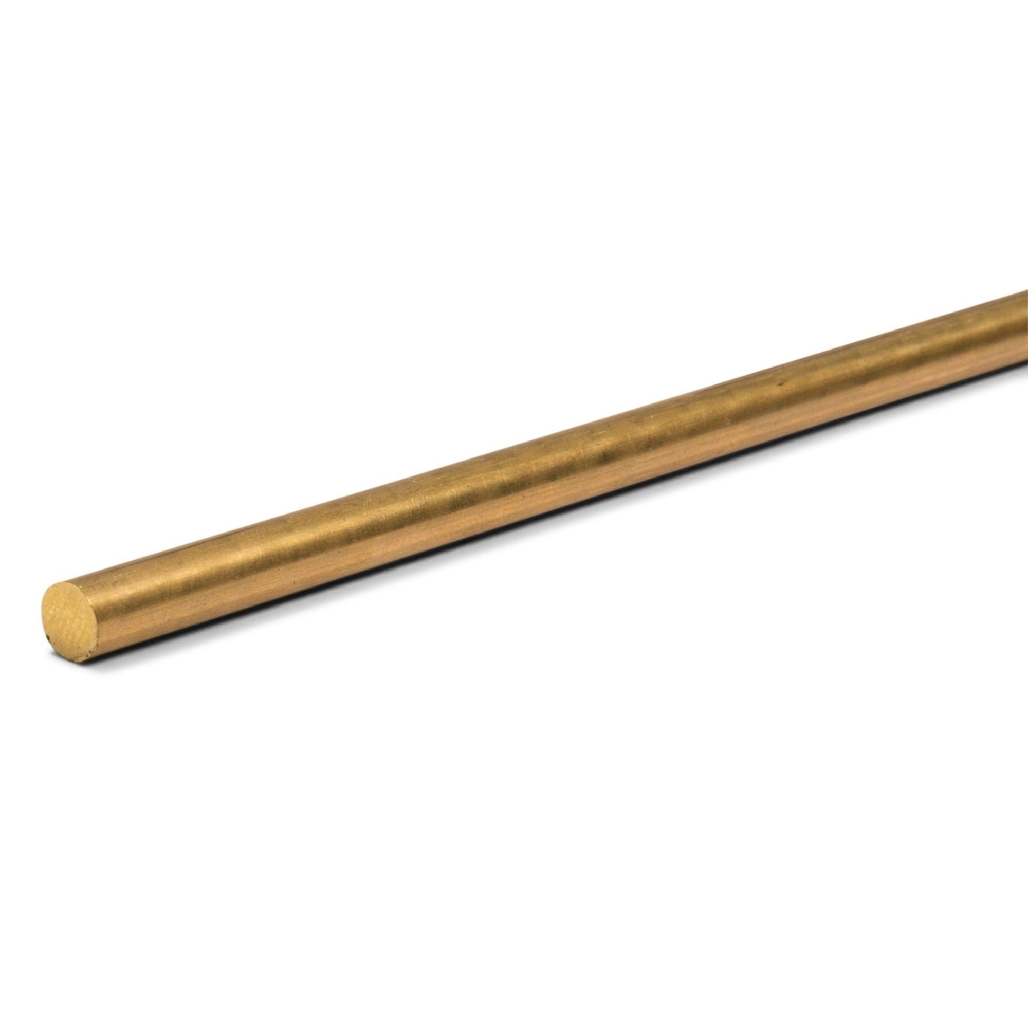4DM00544 [file:4DM00544-1.jpg] Round Rod, Brass, 6.0 x 1000mm