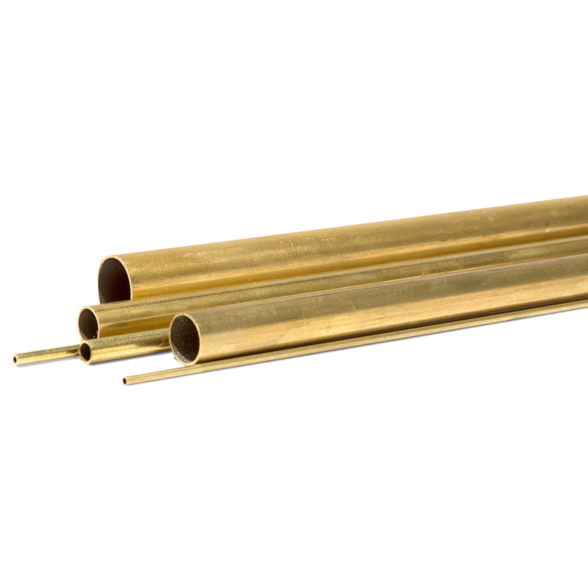 4DM00550-2 Round Tube, Brass