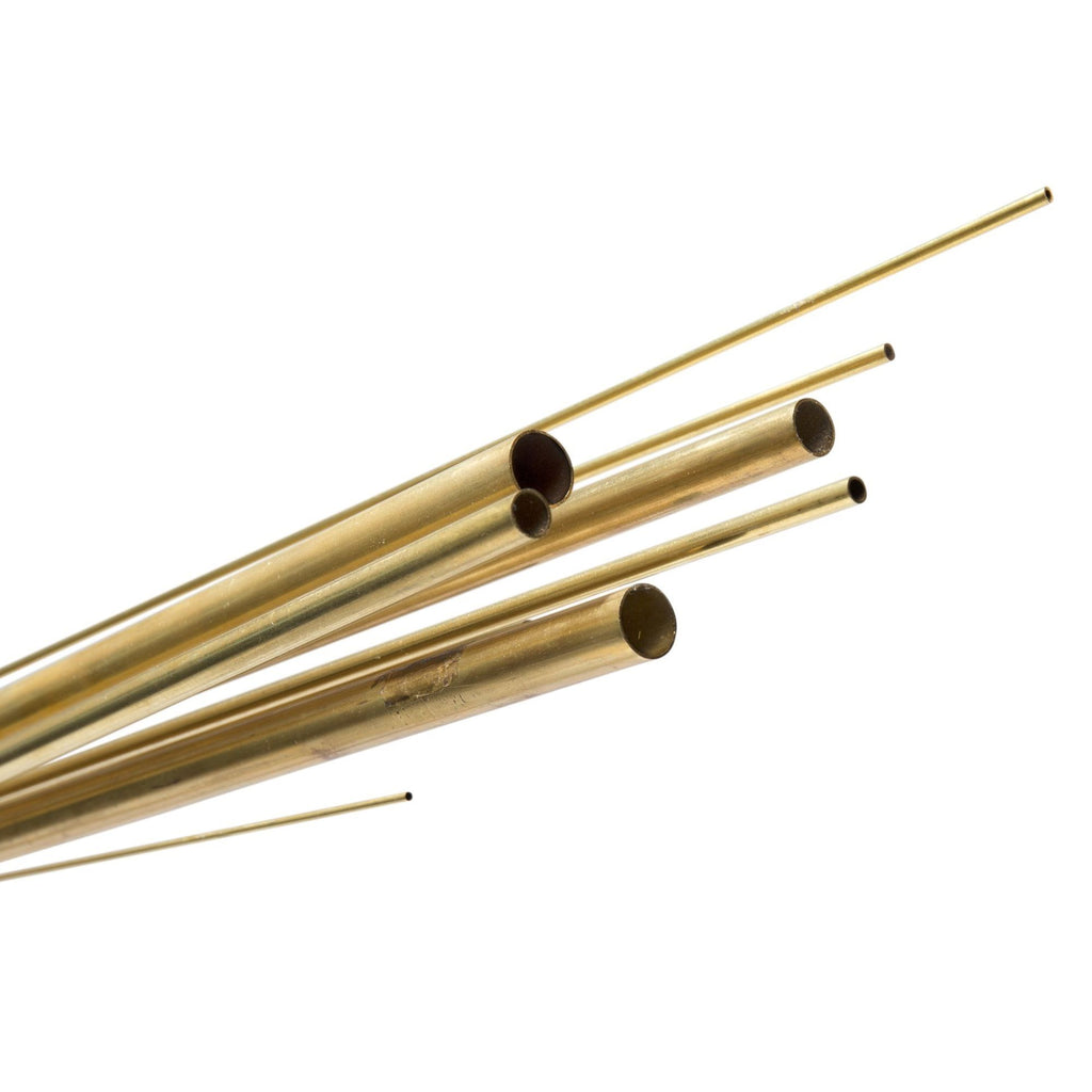 4DM00550-4 Round Tube, Brass