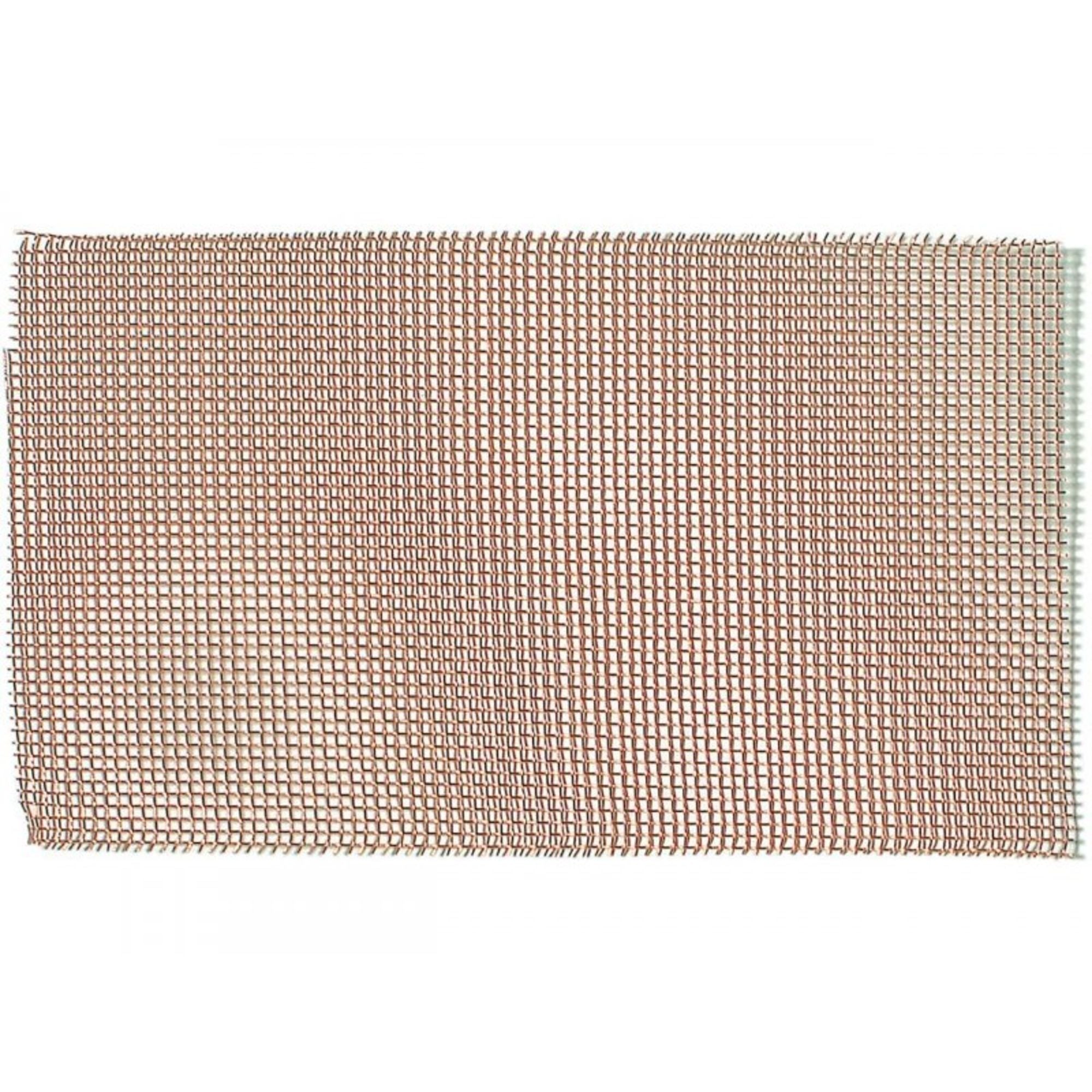 4DM00560 [file:4DM00560-1.jpg] Wire Mesh Copper (Flexible), 150 x 500mm mw 0.63/0.2