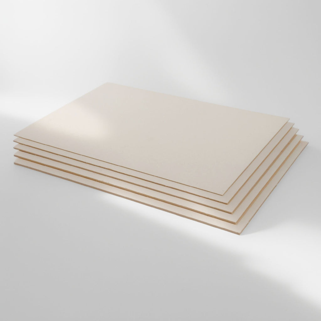 Finnboard (Wood Pulp Board), Beige