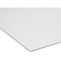 4DM00587 [file:4DM00587-1.jpg] Micro-Corrugated Board, Double-Sided, 1.5 x 1000 x 700 mm, White/White (50 Sheets)