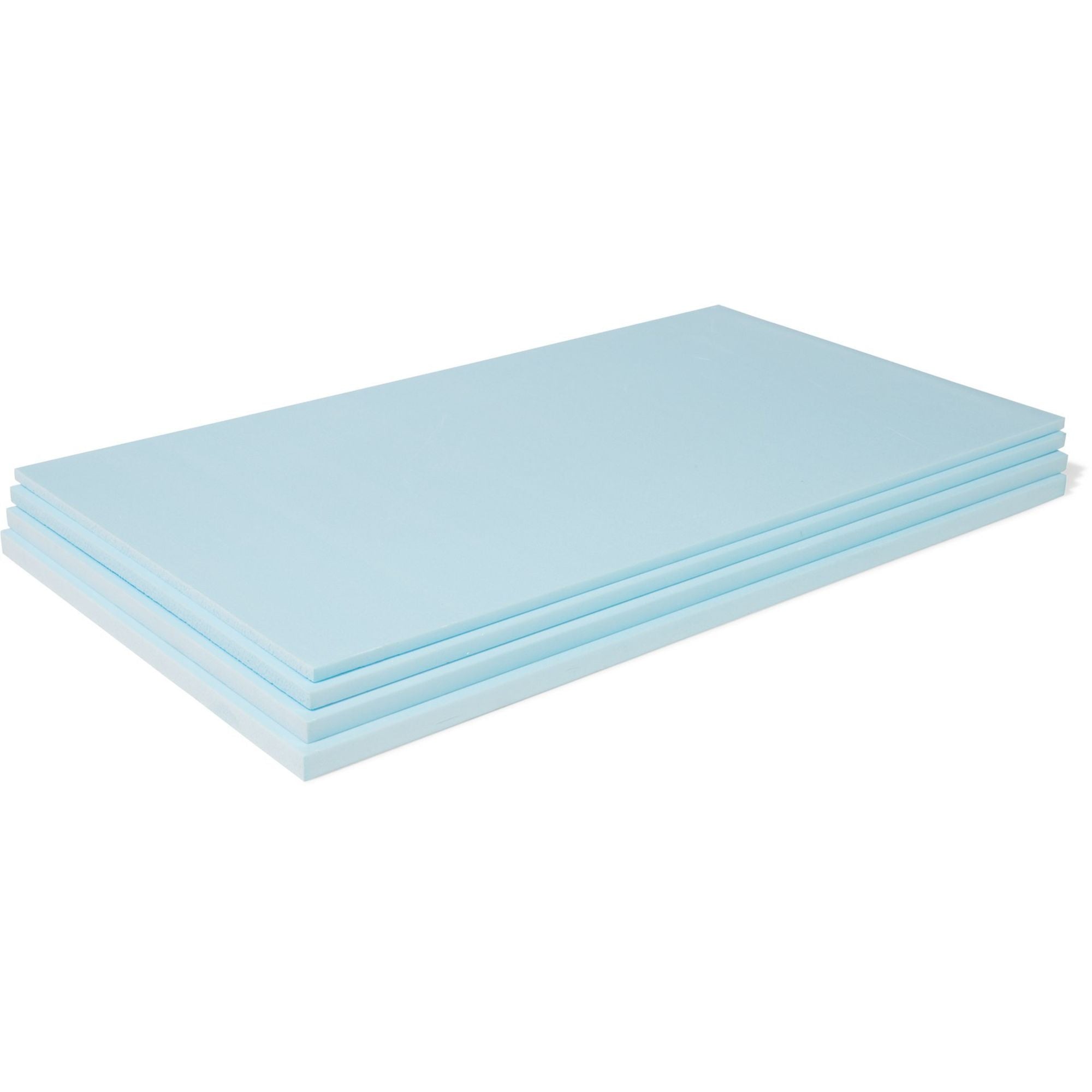 4DM00595-4 Styrofoam Light Blue, Trimmed