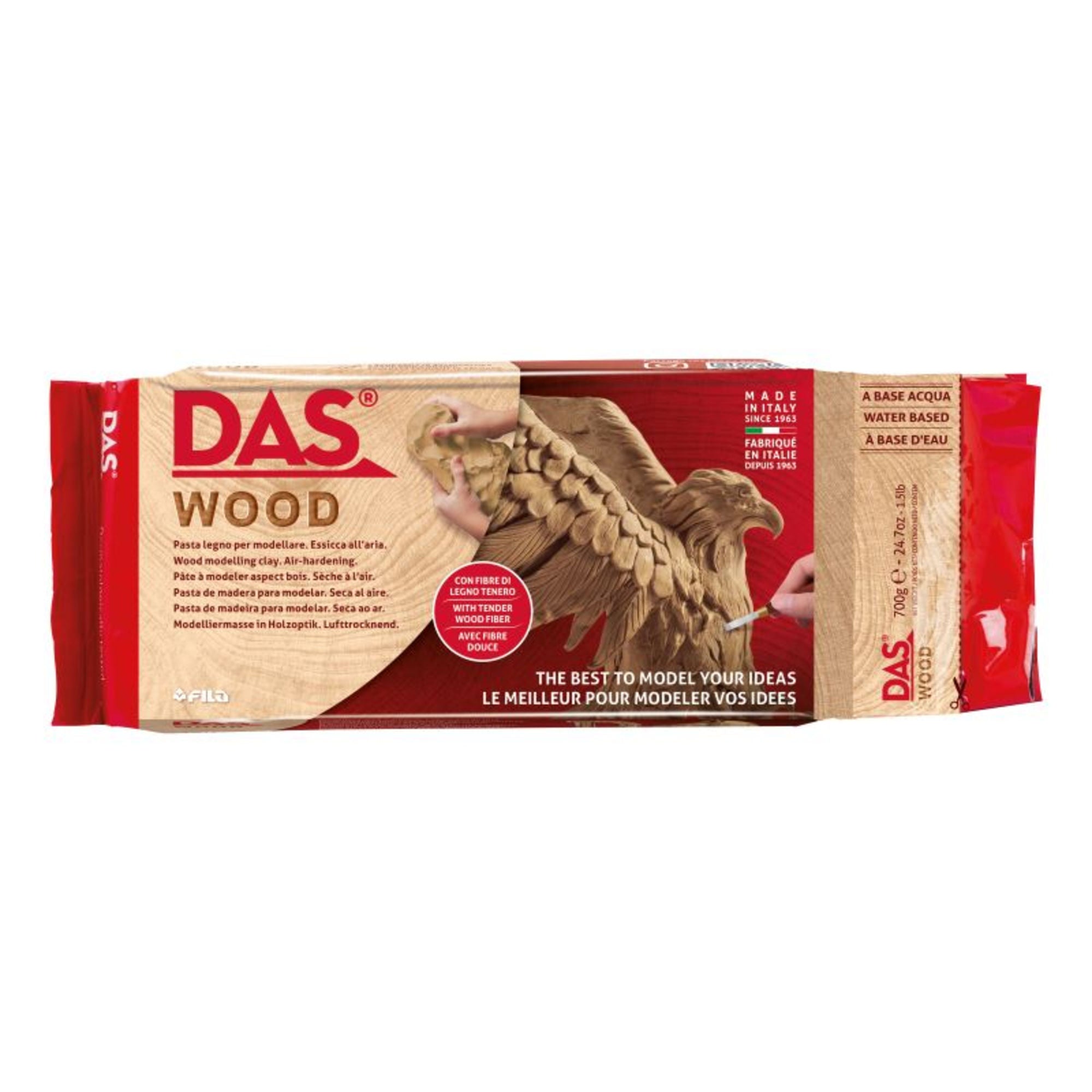 DAS Modelling Clay, Wood, 700g