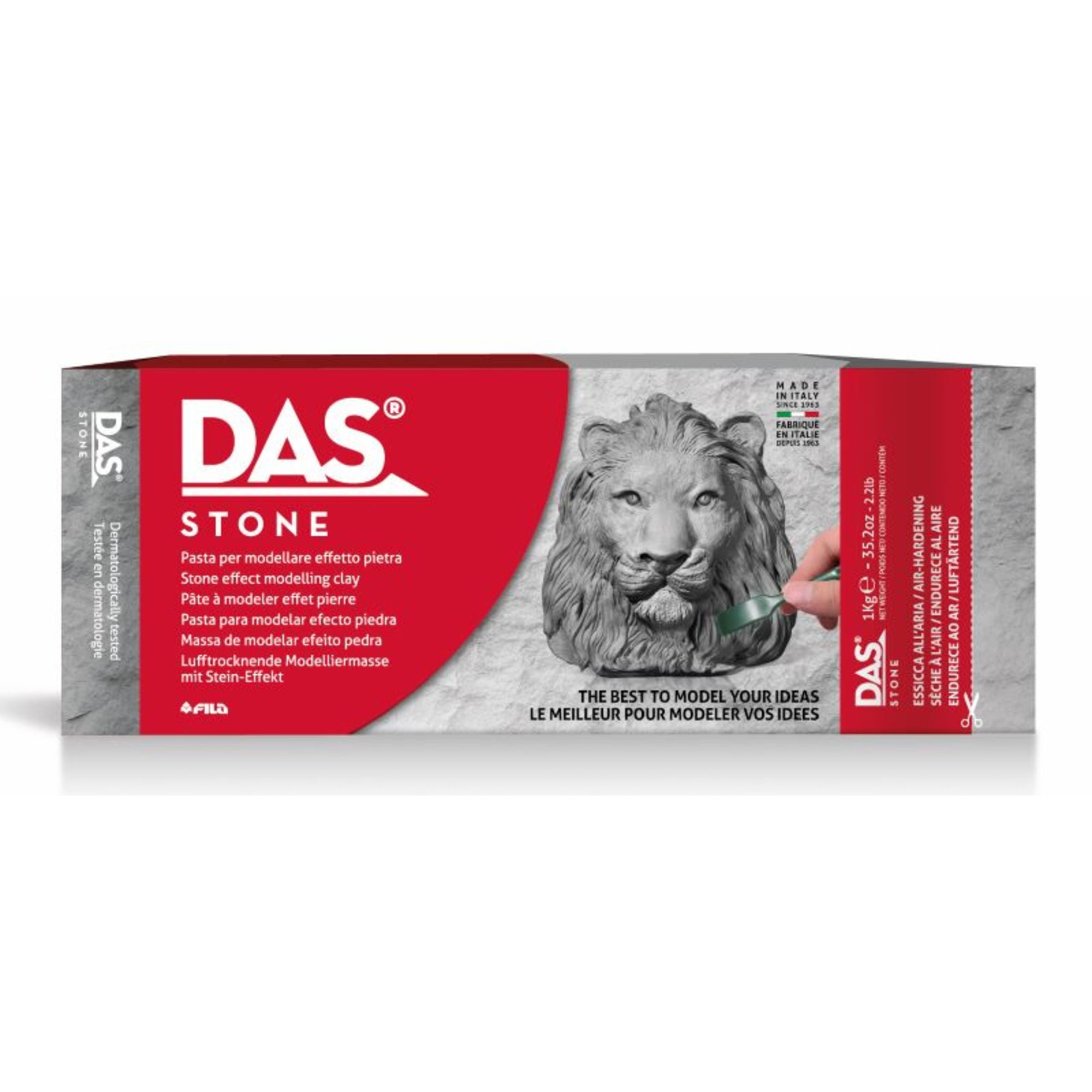 DAS Modelling Clay, Large Stone, 1kg