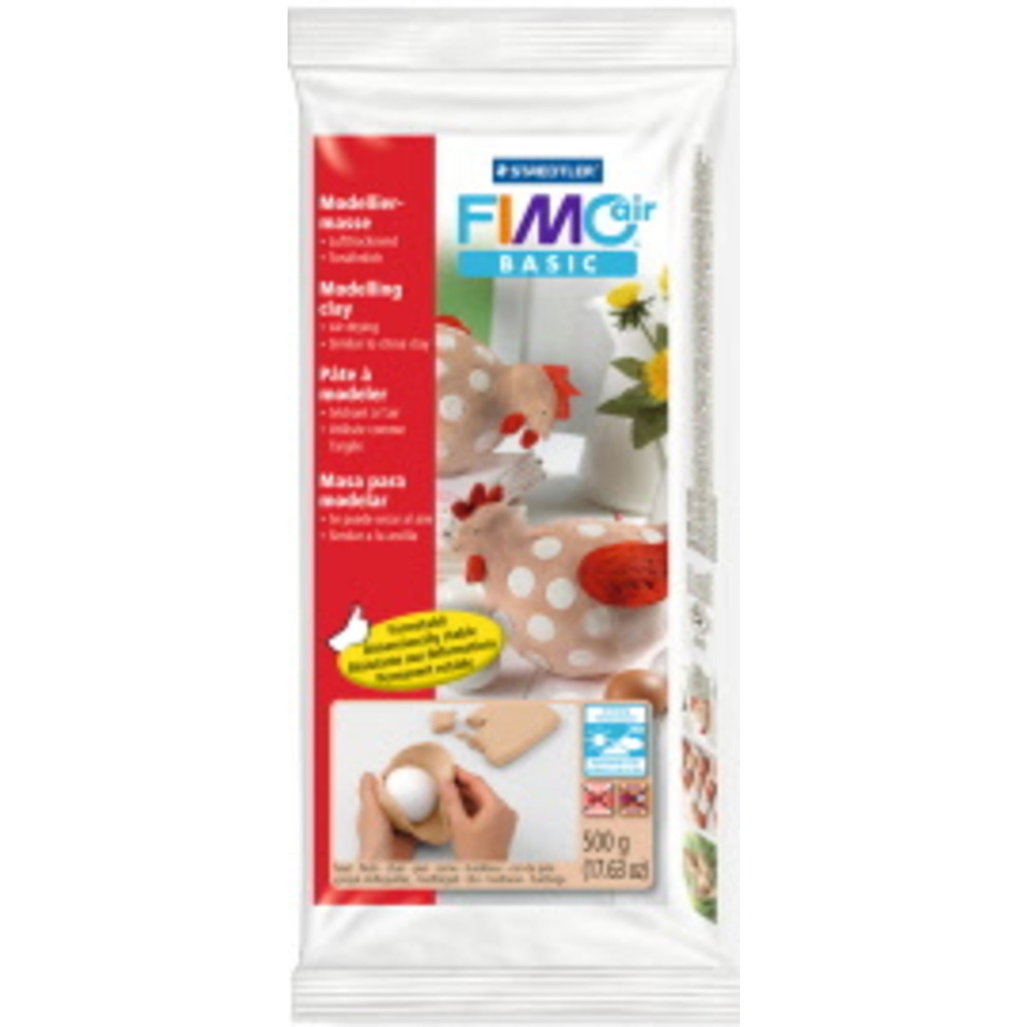 4DM00645 [file:4DM00645-1.jpg] Fimo Air Basic 500g, White