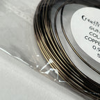 4DM00655 [file:4DM00655-1.jpg] Craft Wire, 0.9mm x 5m, Gunmetal