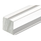 4DM00777 [file:4DM00777-1.jpg] Acrylic Glass XT Square Rod, Clear, 20.0 x 20.0 x 330mm