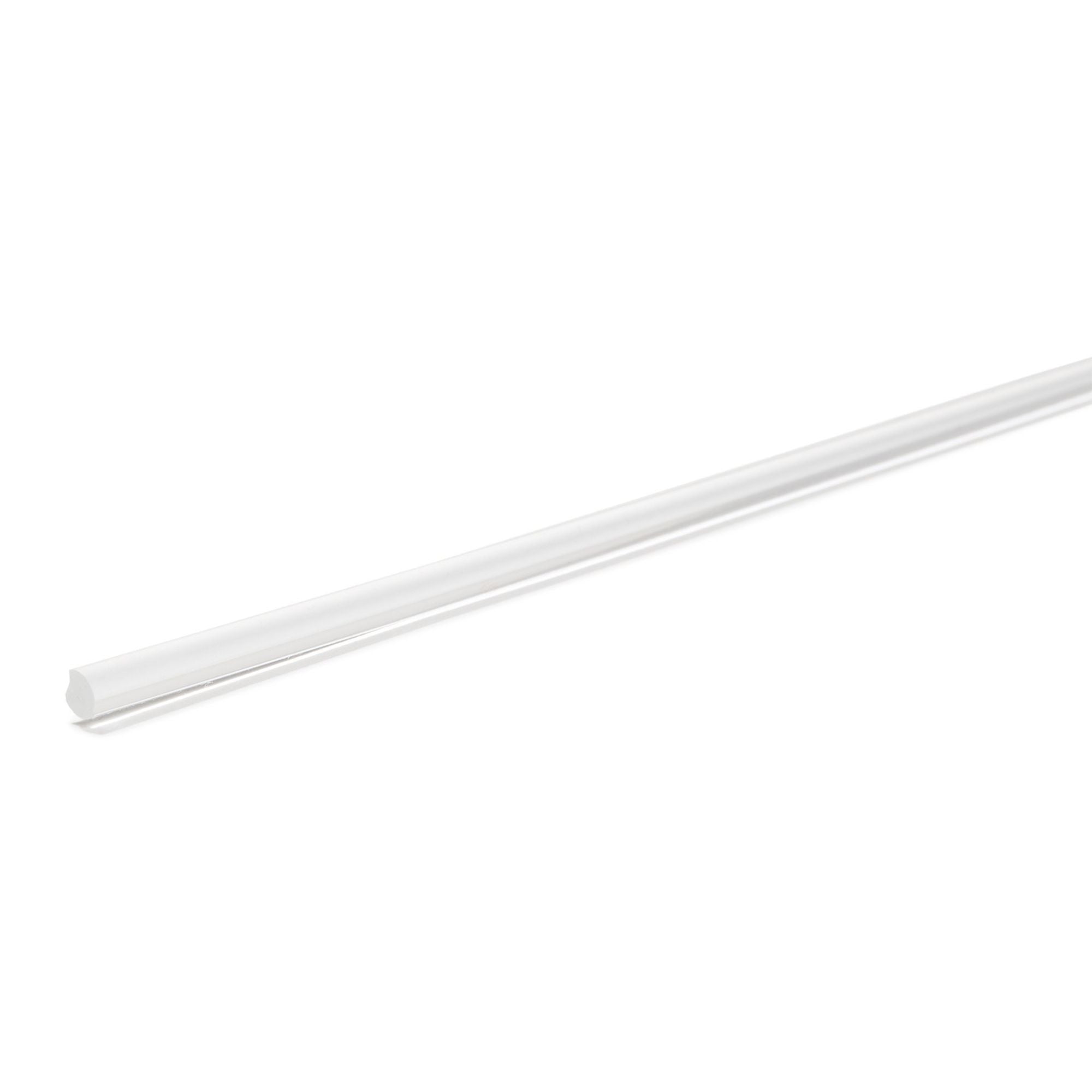 4DM02033 [file:4DM02033-1.jpg] Acrylic Glass XT Round Rod, Clear, 8.0 x 1000mm
