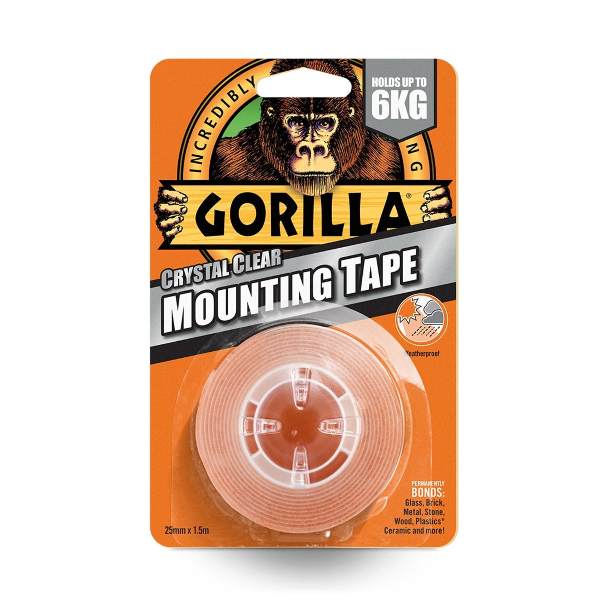 4DXAT20021-1 Double Sided Tape 25mm Gorilla mounting