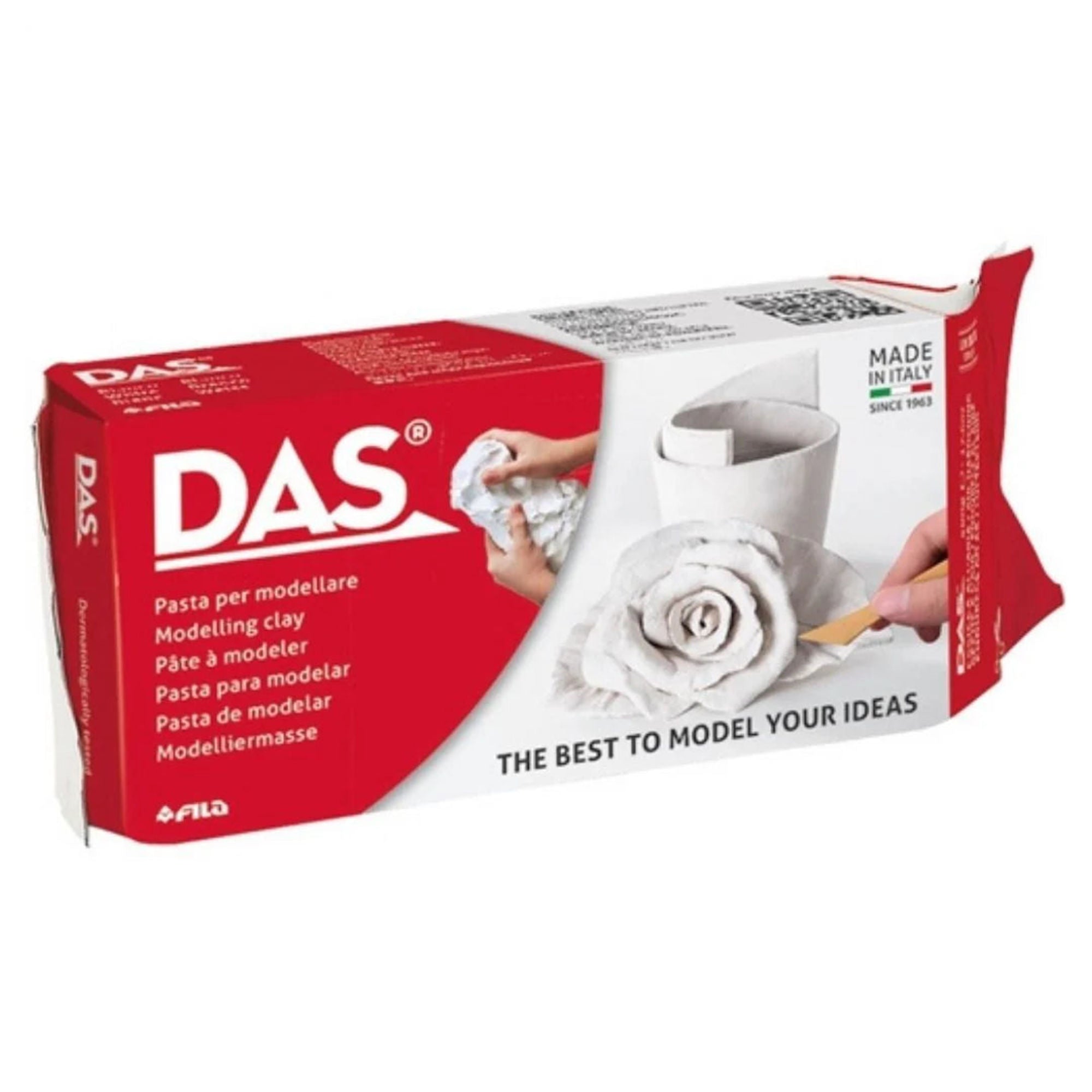 4DXCC10012 [file:4DXCC10012-1.jpg] DAS Clay White 1kg