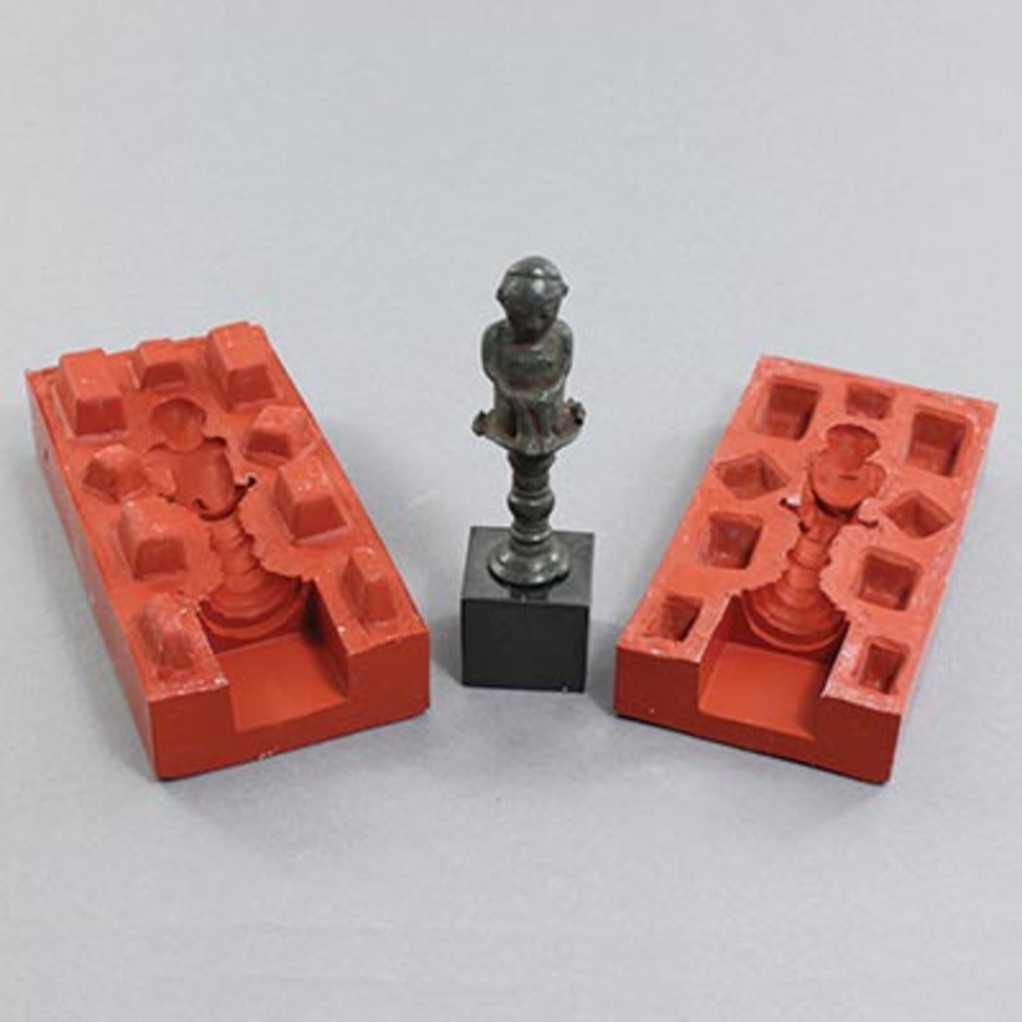 4DXCL10008-3 Mould Making Silicone Rubber (Red) 500g