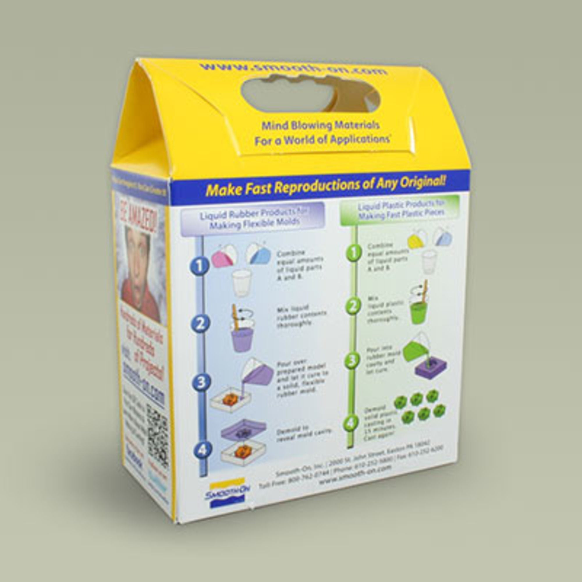 4DXCR20011-3 Smooth-Cast 300 White