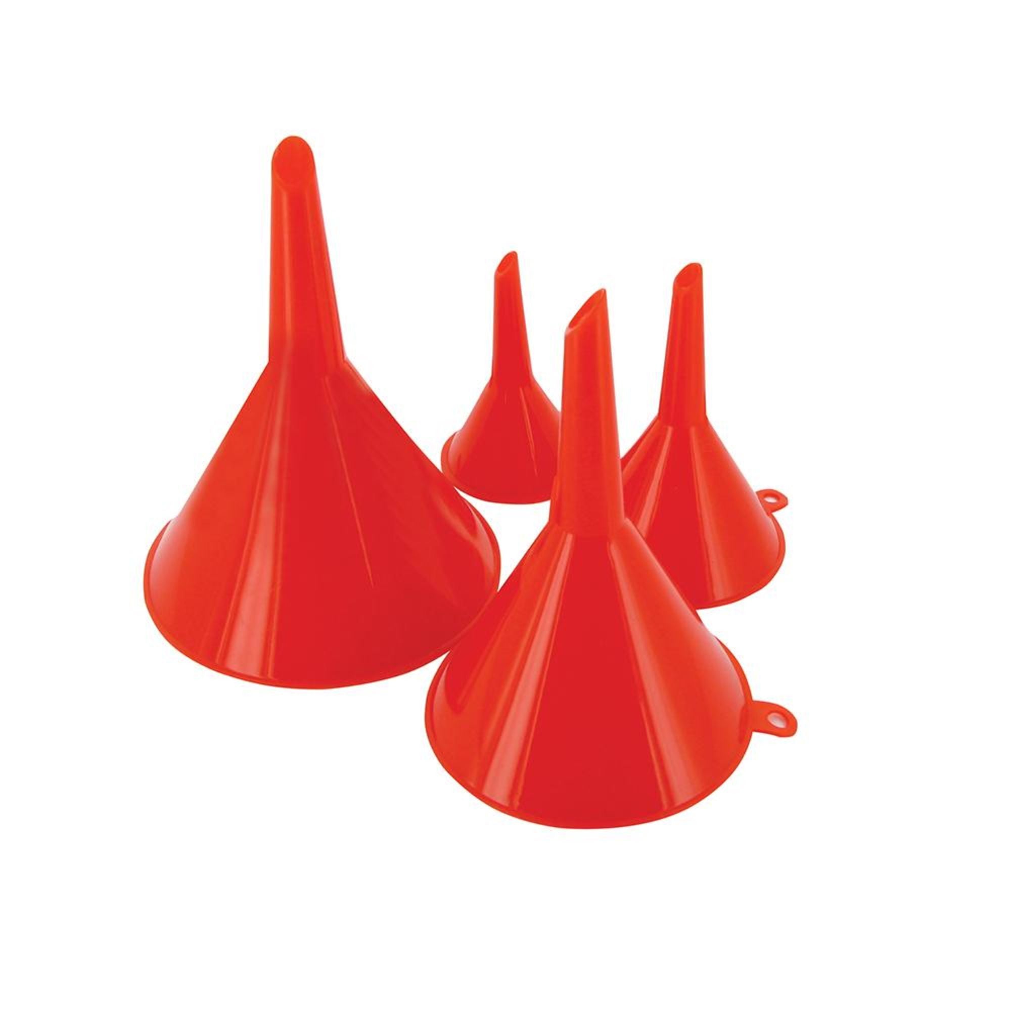 4DXCX30014 [file:4DXCX30014-1.jpg] Funnel Set, Assorted (4 pcs)