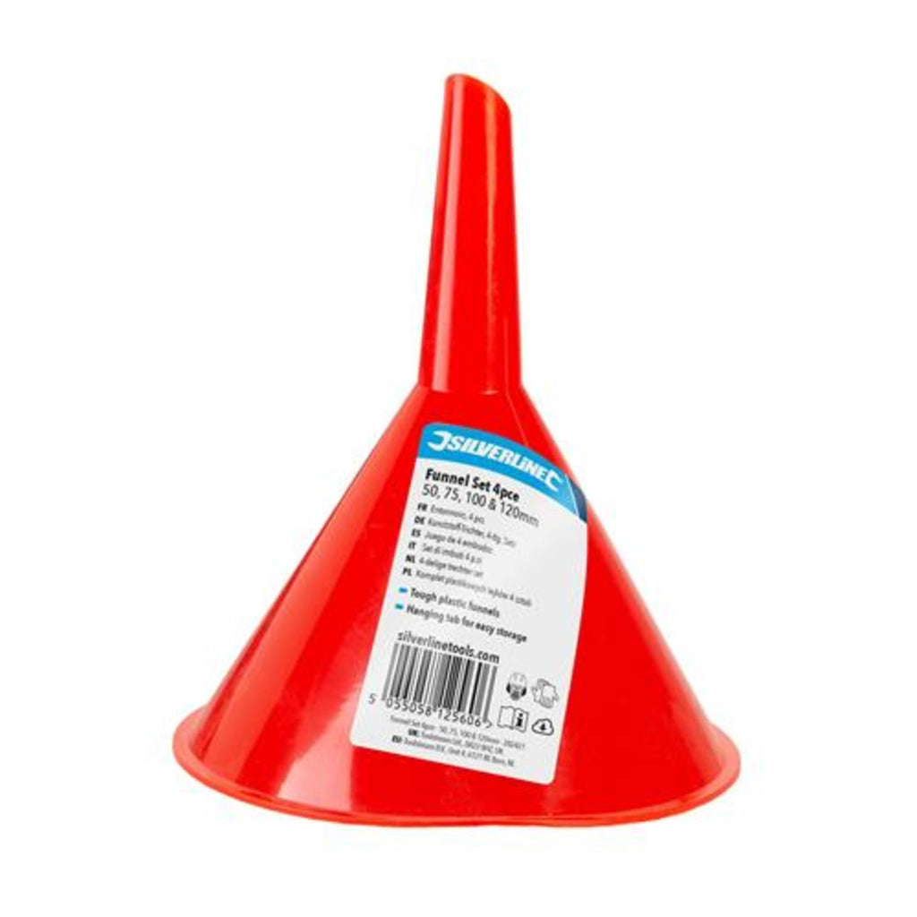 4DXCX30014-4 Funnel Set, Assorted (4 pcs)