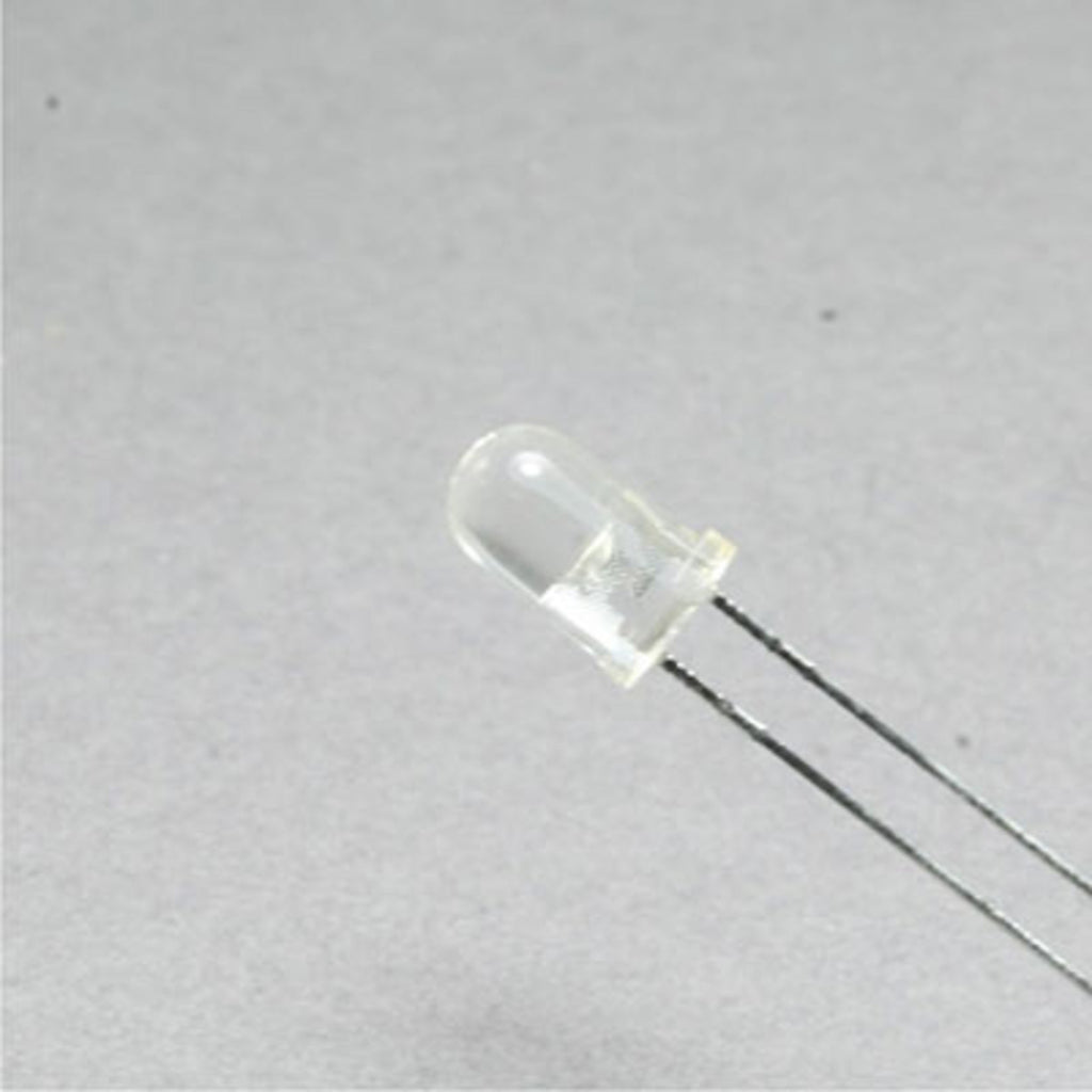 4DXEU10055-2 LED 5mm Super Green Water Clear 200mcd (5 pcs)