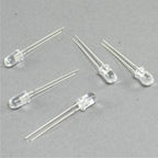 4DXEU10055-3 [file:4DXEU10055-3.jpg] LED 5mm Super Green Water Clear 200mcd (5 pcs)