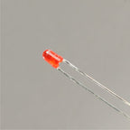 4DXEU11009-2 [file:4DXEU11009-2.jpg] LED 3mm Red (5 pcs)